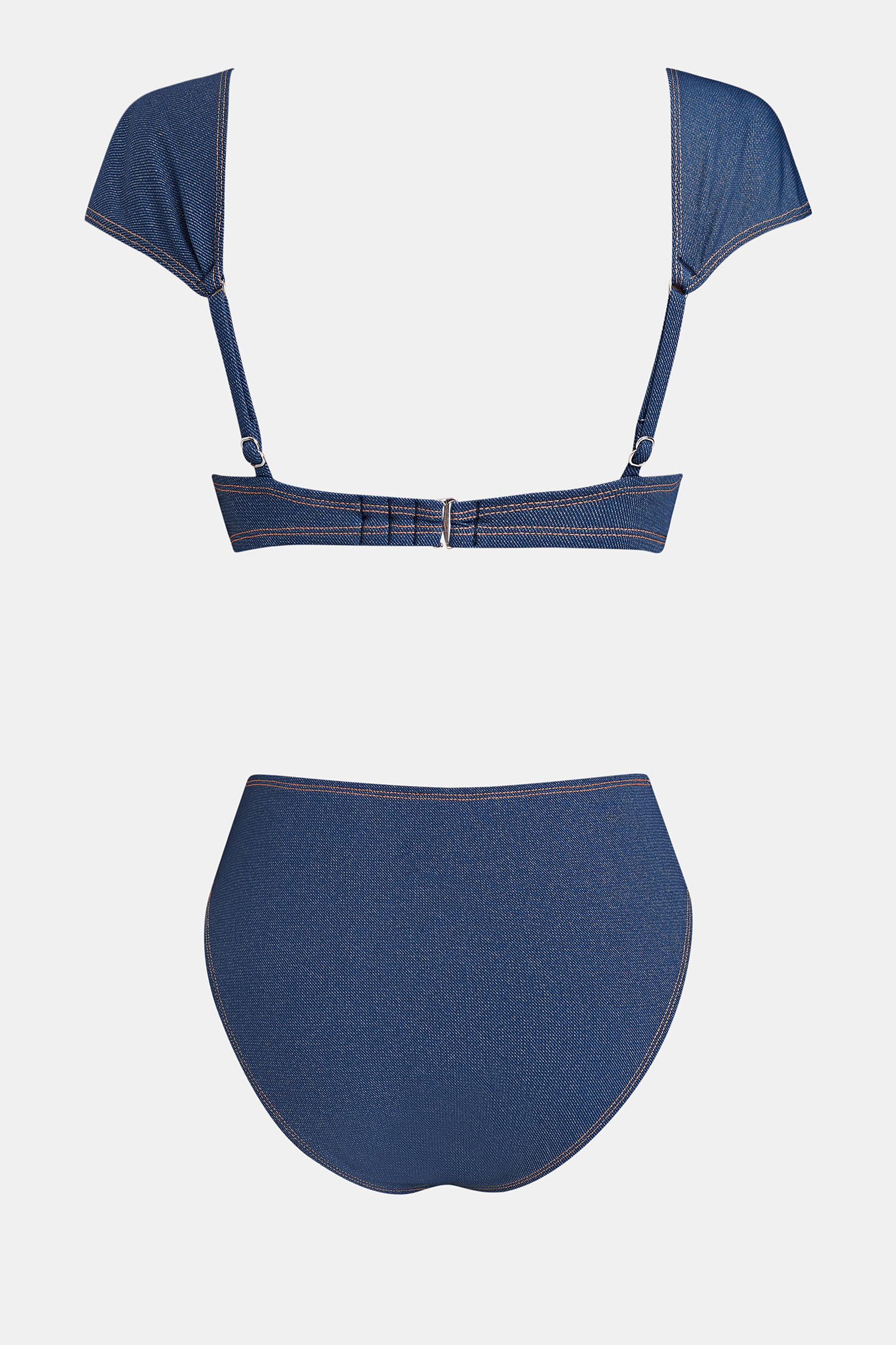 CUPSHE/Amalfi Waves ビキニ トップ & ボトムス セット Amalfi Waves Bikini Set