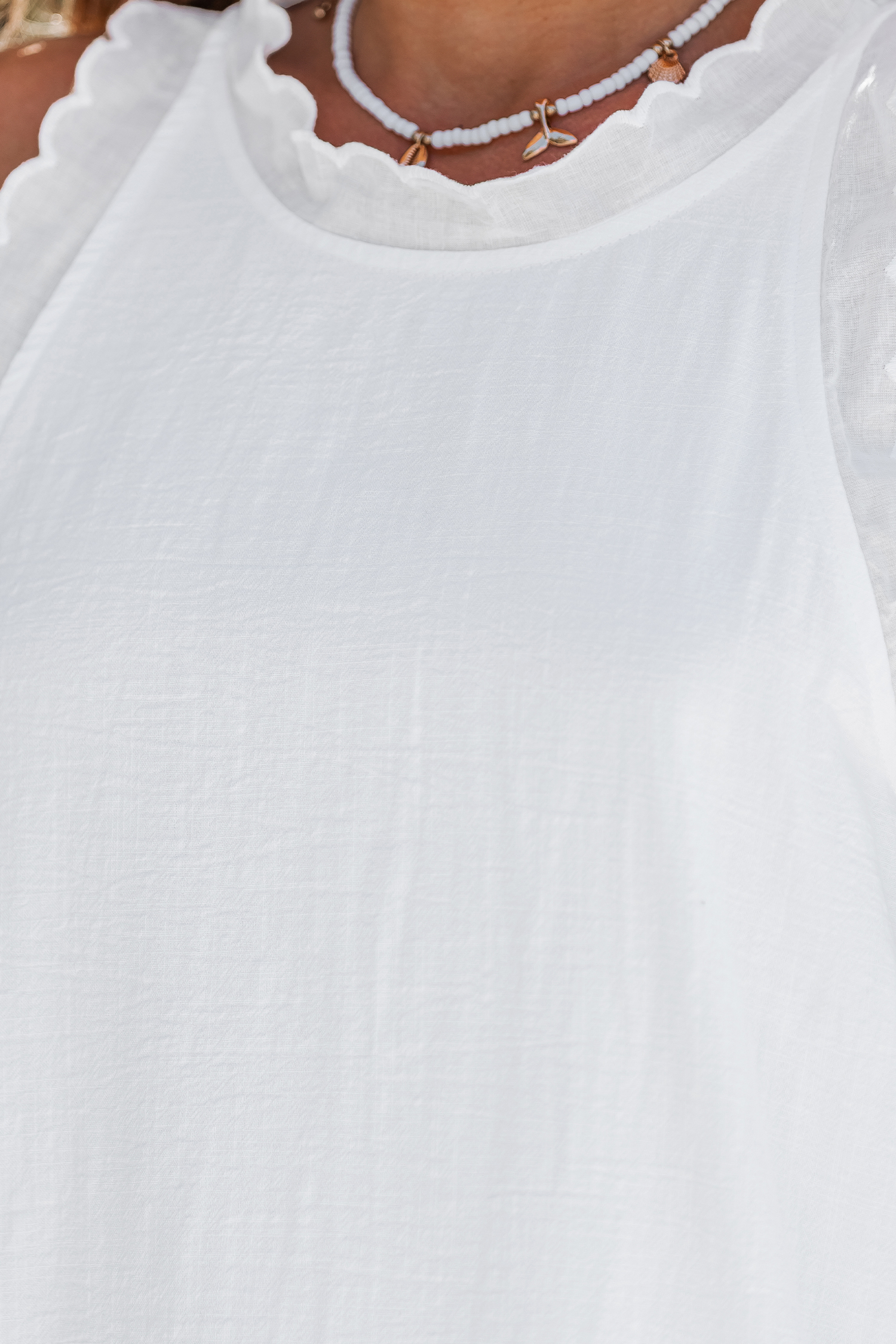 Lucy White Mini Dress