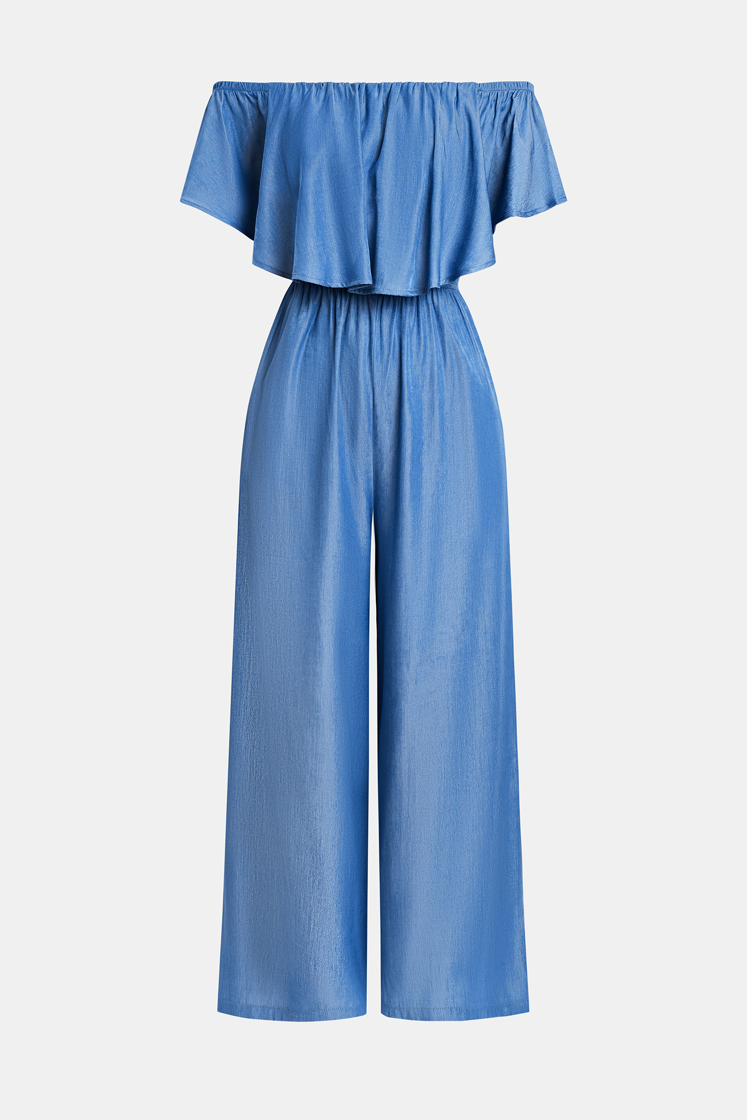 トップス Tendawool Cardi (Sky Blue) FITZ + EDDI High Neck Tank Top - Women's Tank Tops in Blue
