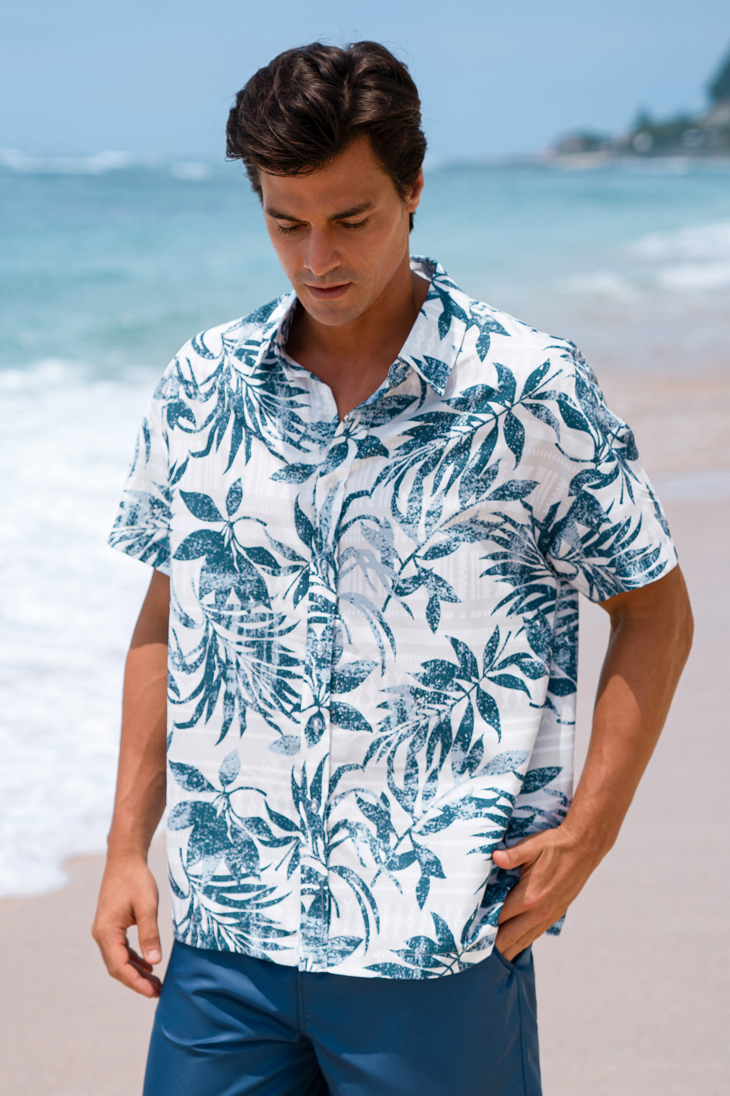 Camicia tropicale Baja Breeze