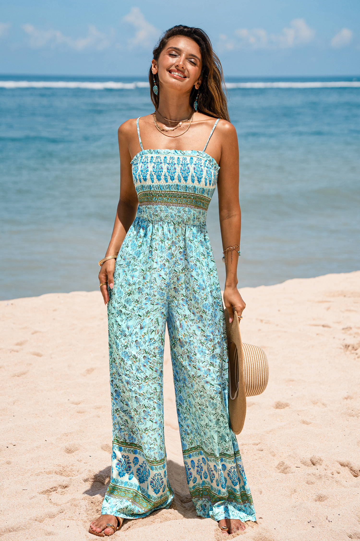 Daisy Hour Floral Jumpsuit