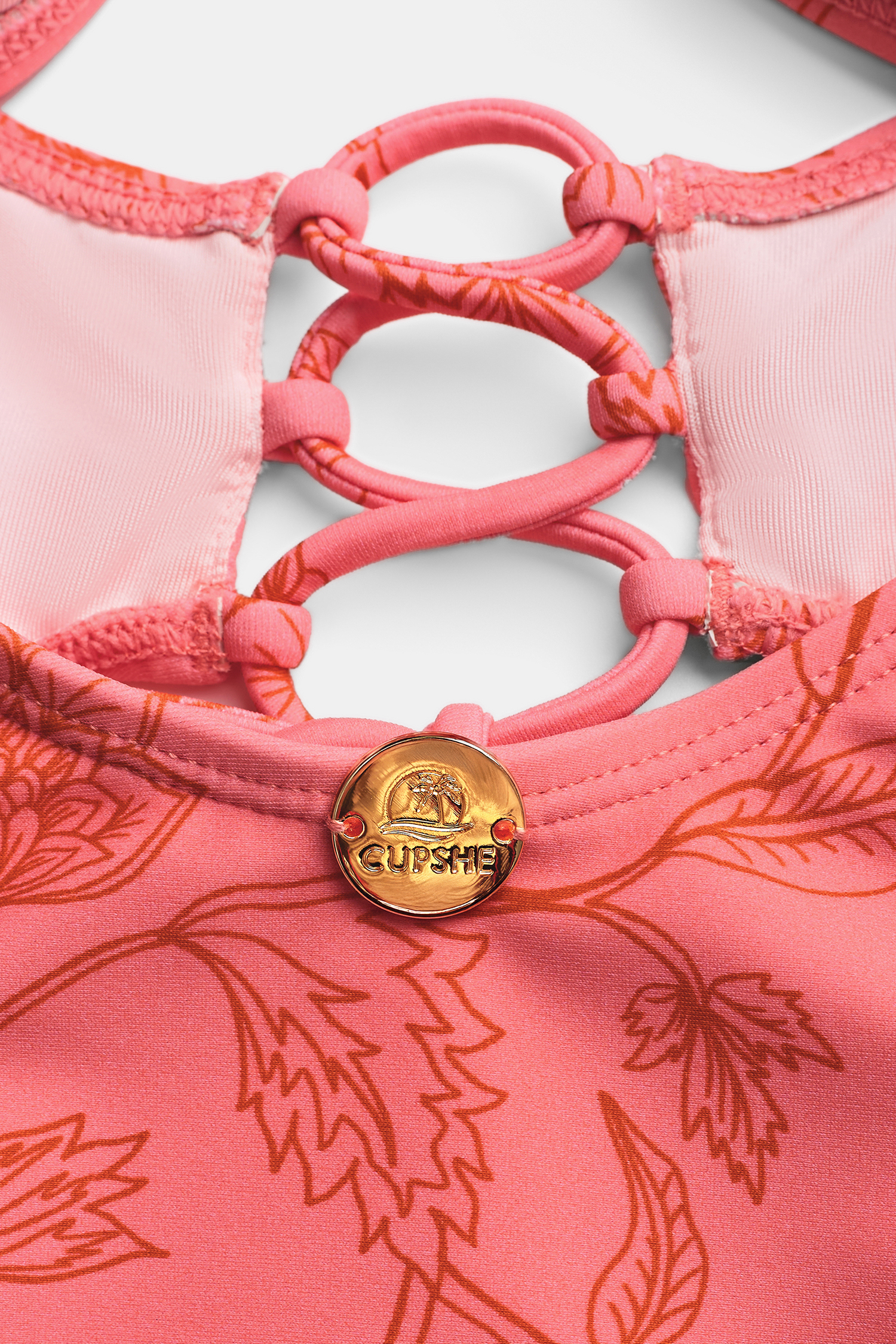 Cupshe Beverly Hills One-piece Swimsuit In Pink