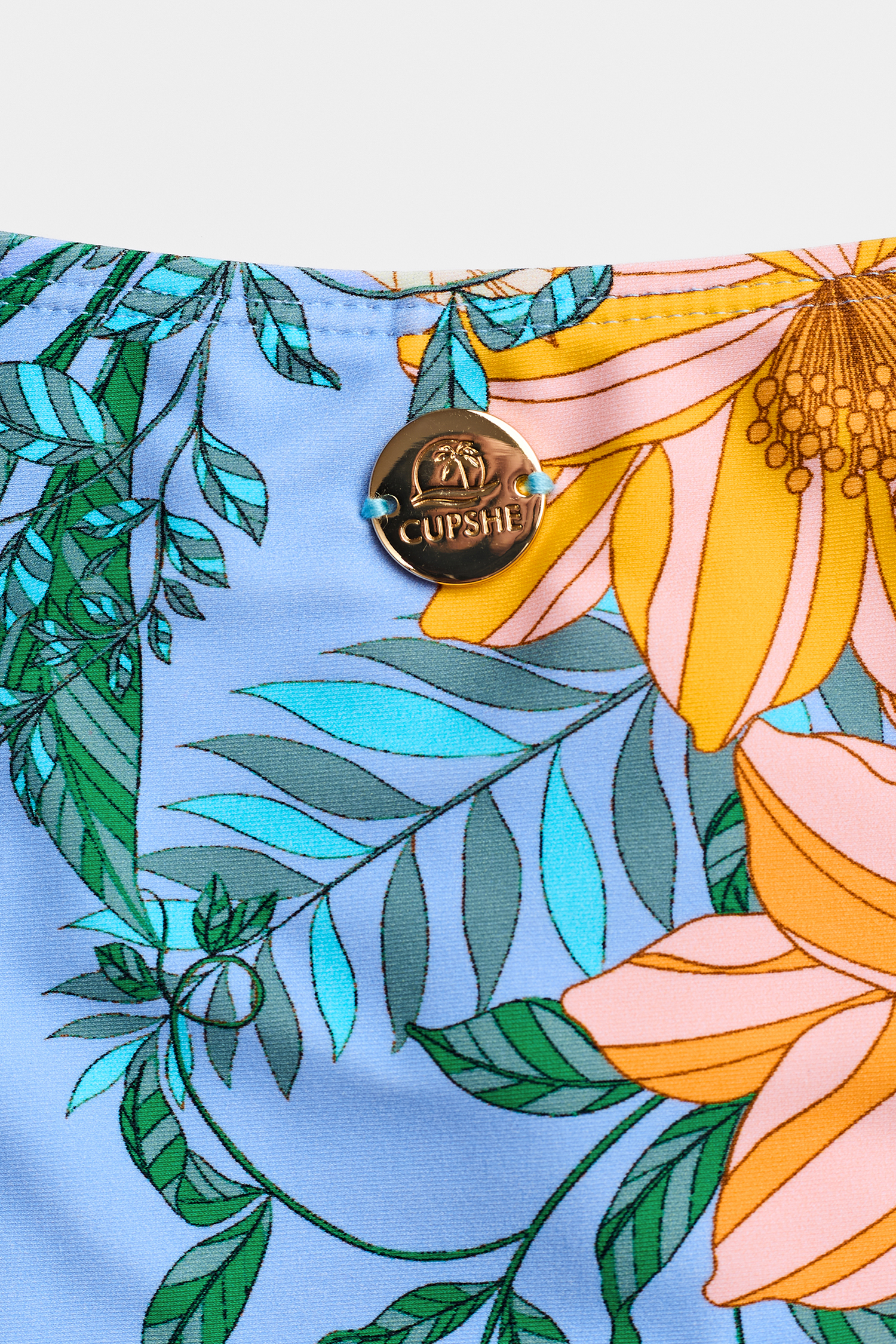 Cupshe Palm Springs Bikini Set In Pink