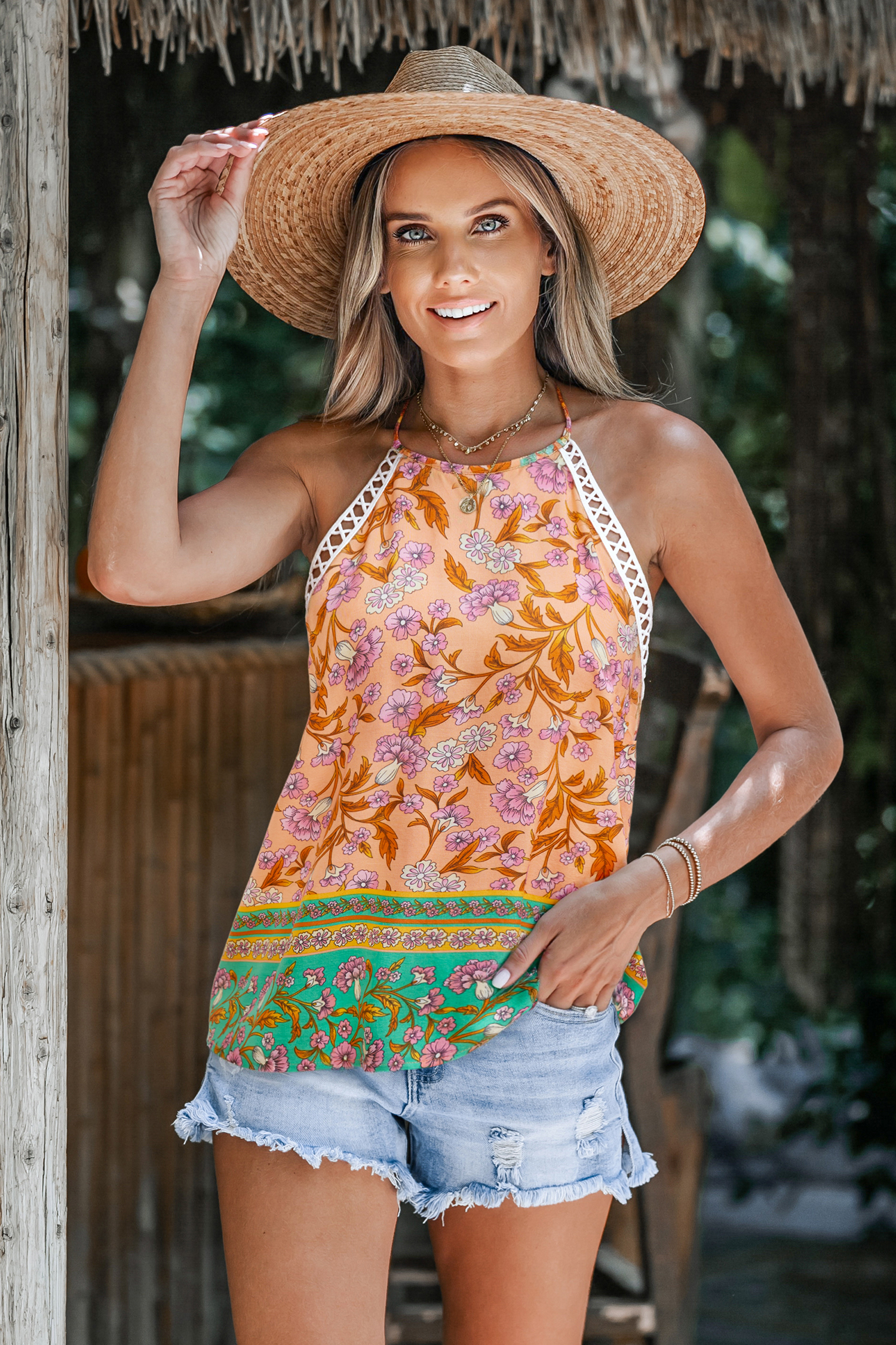 Fleur Affair Floral Top