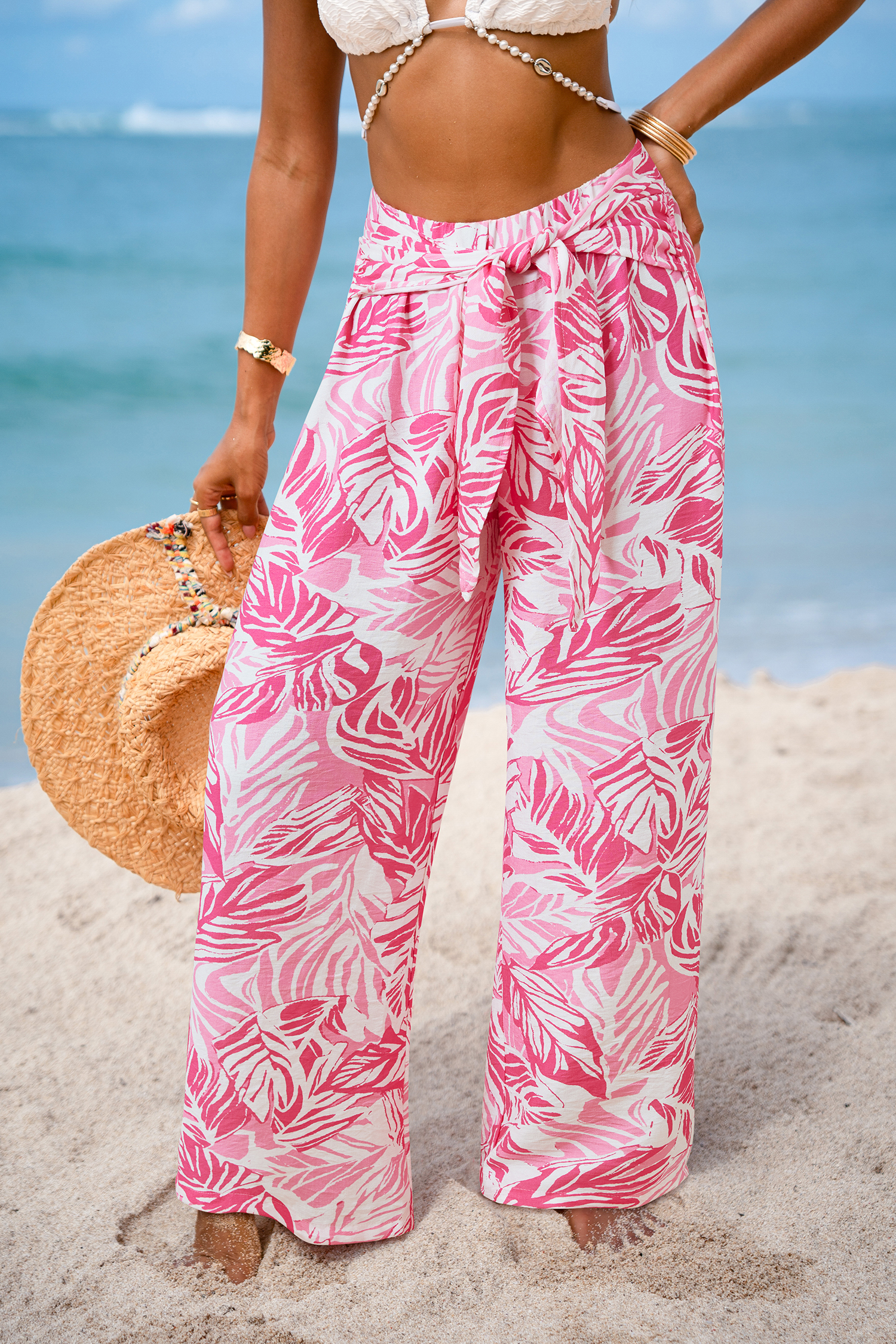 Cupshe Sunkissed Shade Tropical Pants