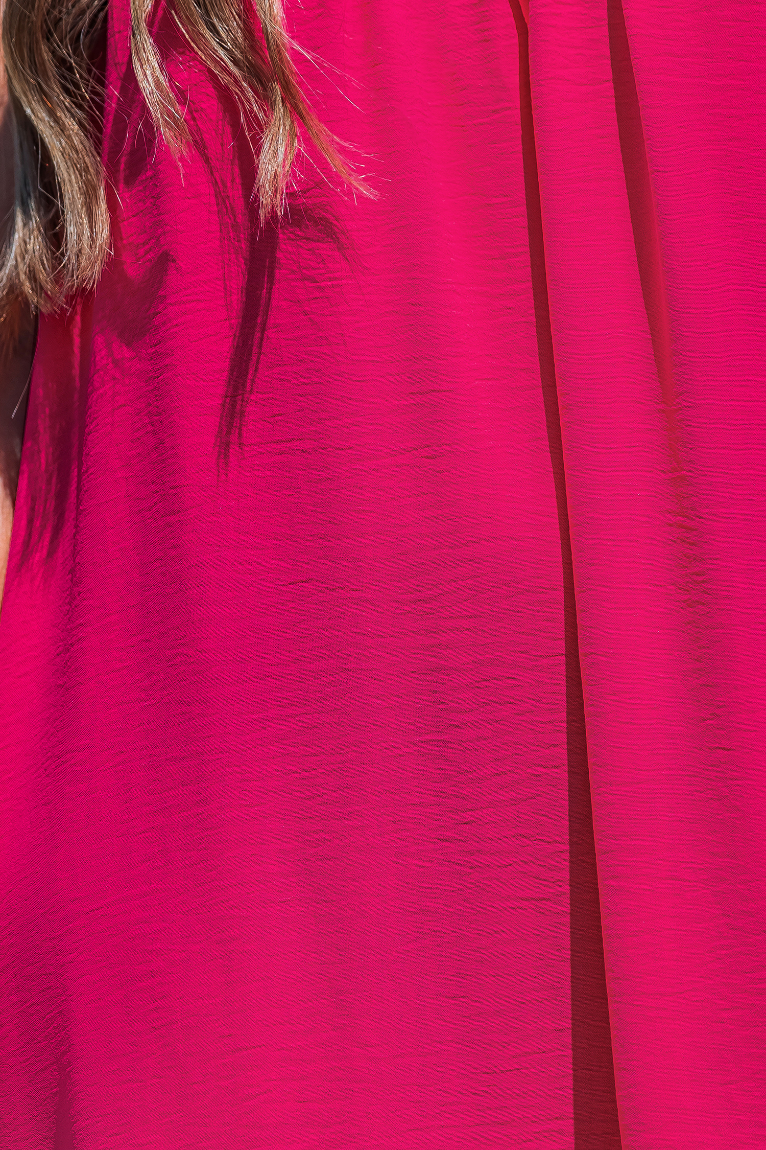 Cupshe Fuchsia Flame Pink Maxi Dress In Pink