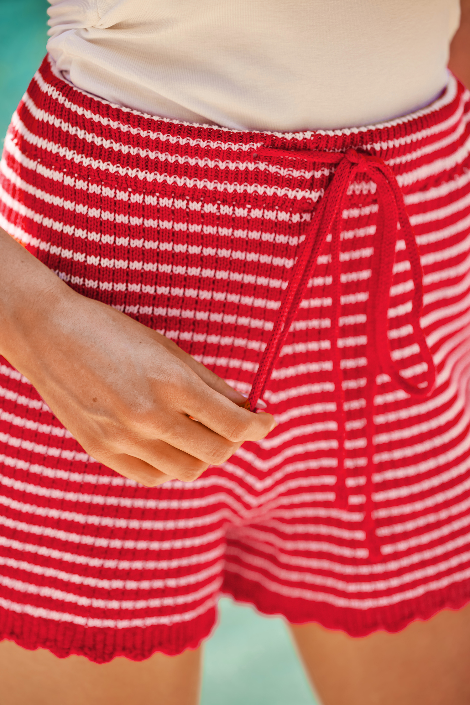 Cupshe Mood Booster Striped Shorts