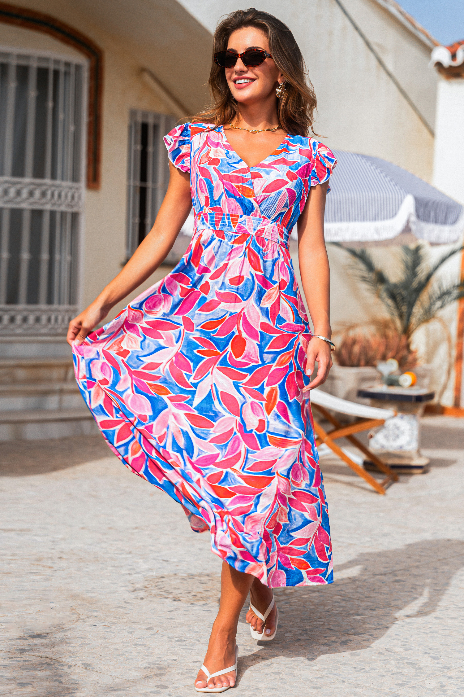 Sweet as Ever Floral Maxi Dress
