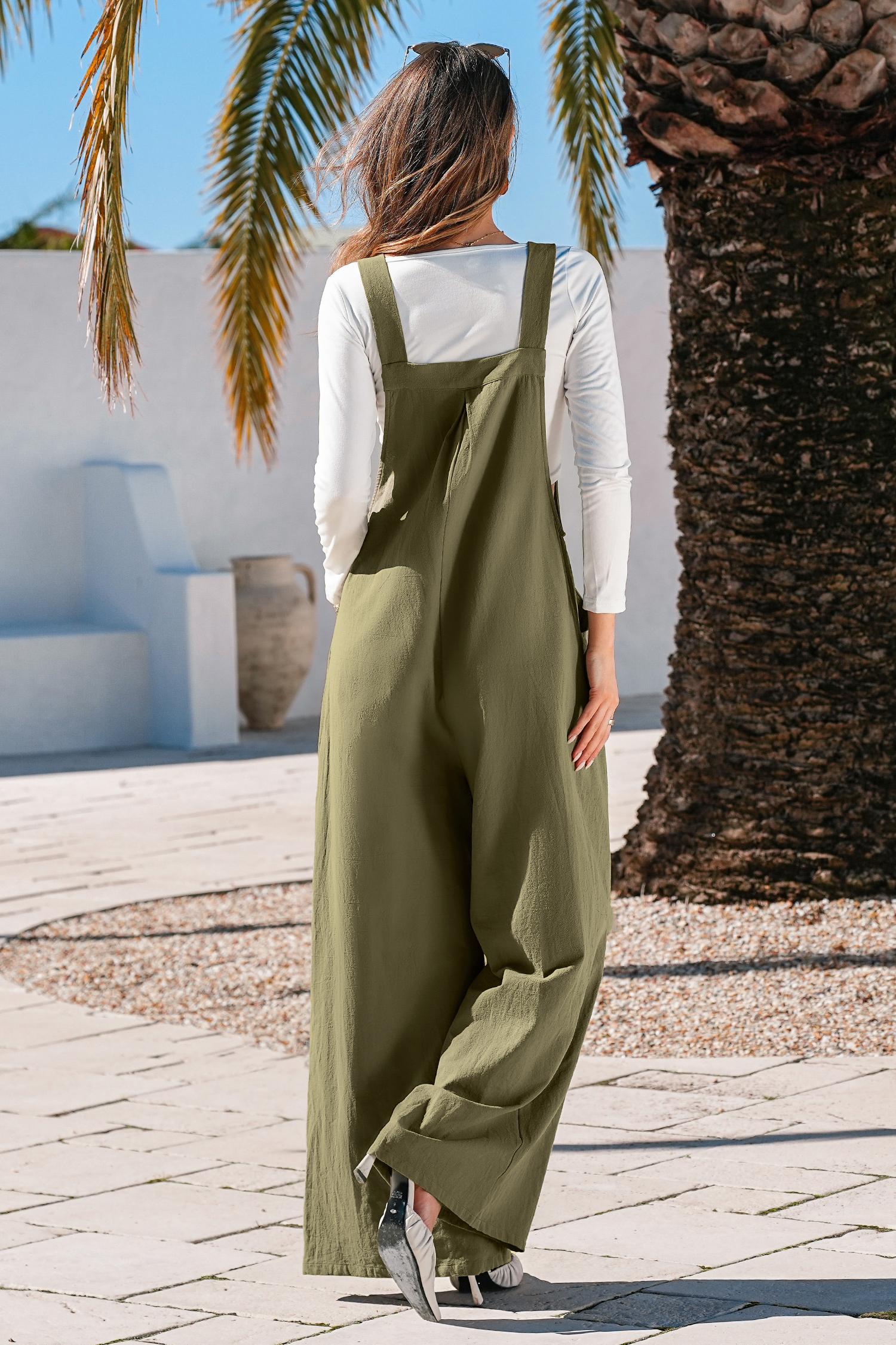Cupshe Soft Wind Green Jumpsuit