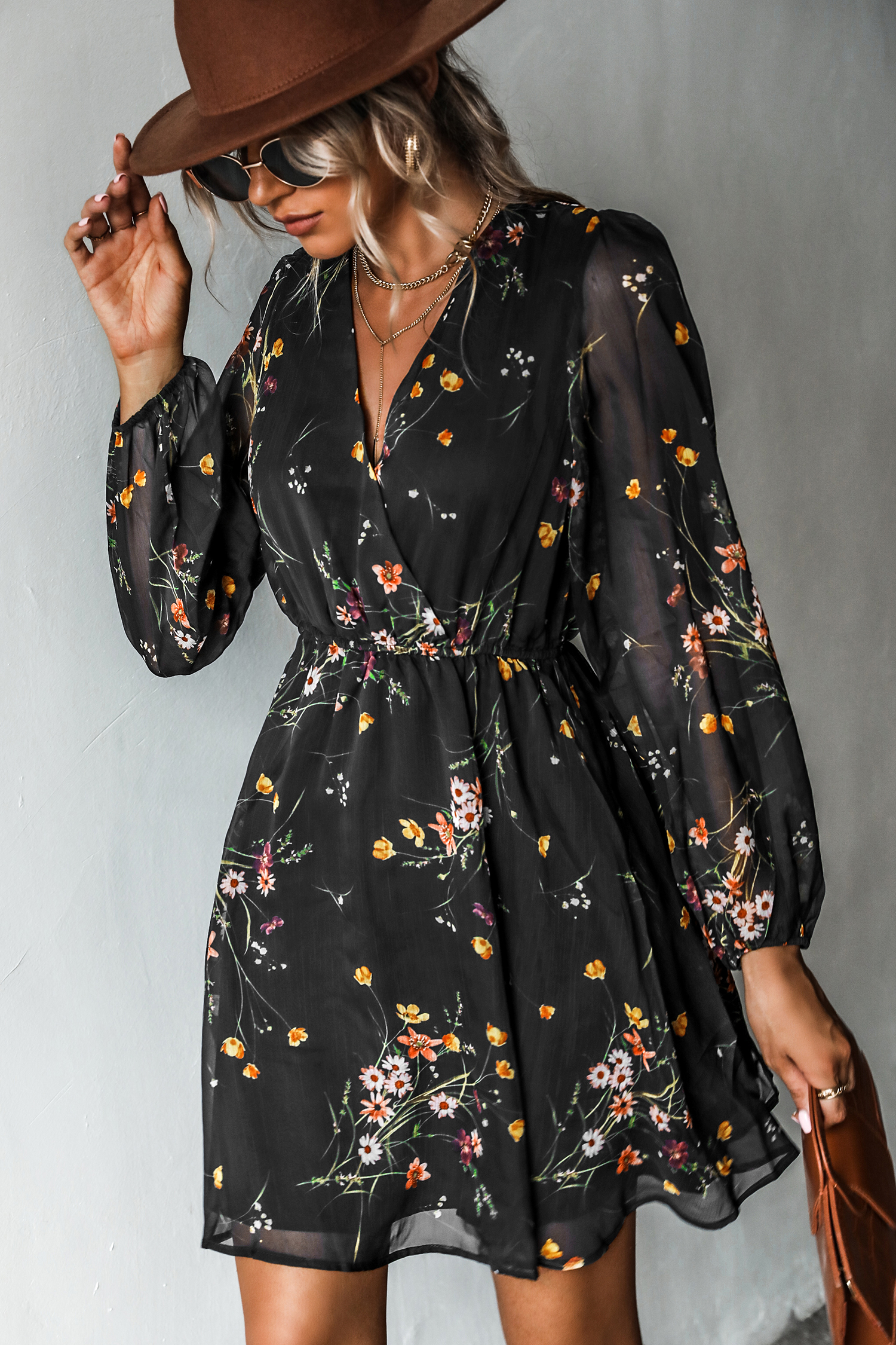 One to Remember Floral Mini Dress