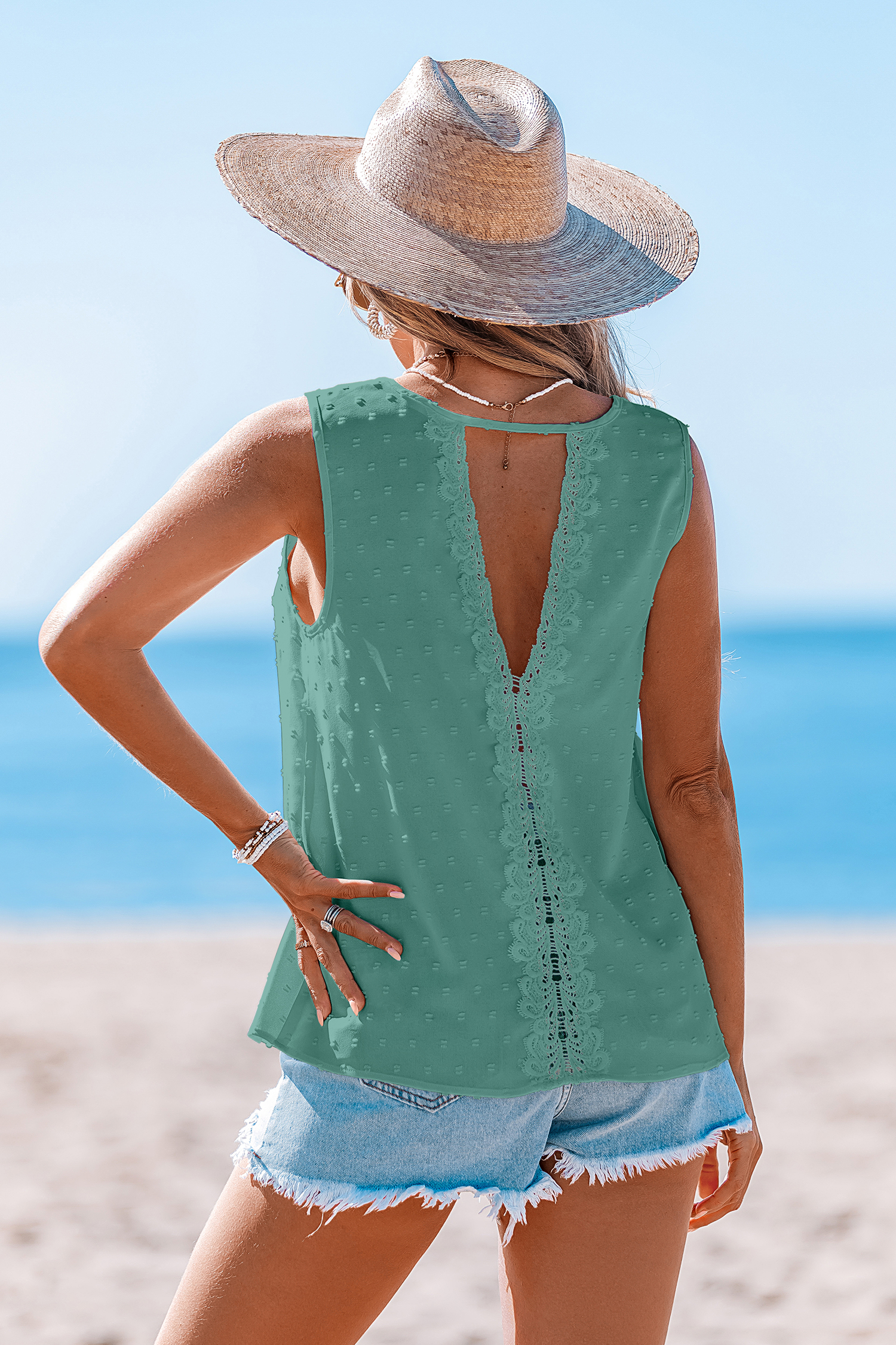 Time to Unwind Green Top