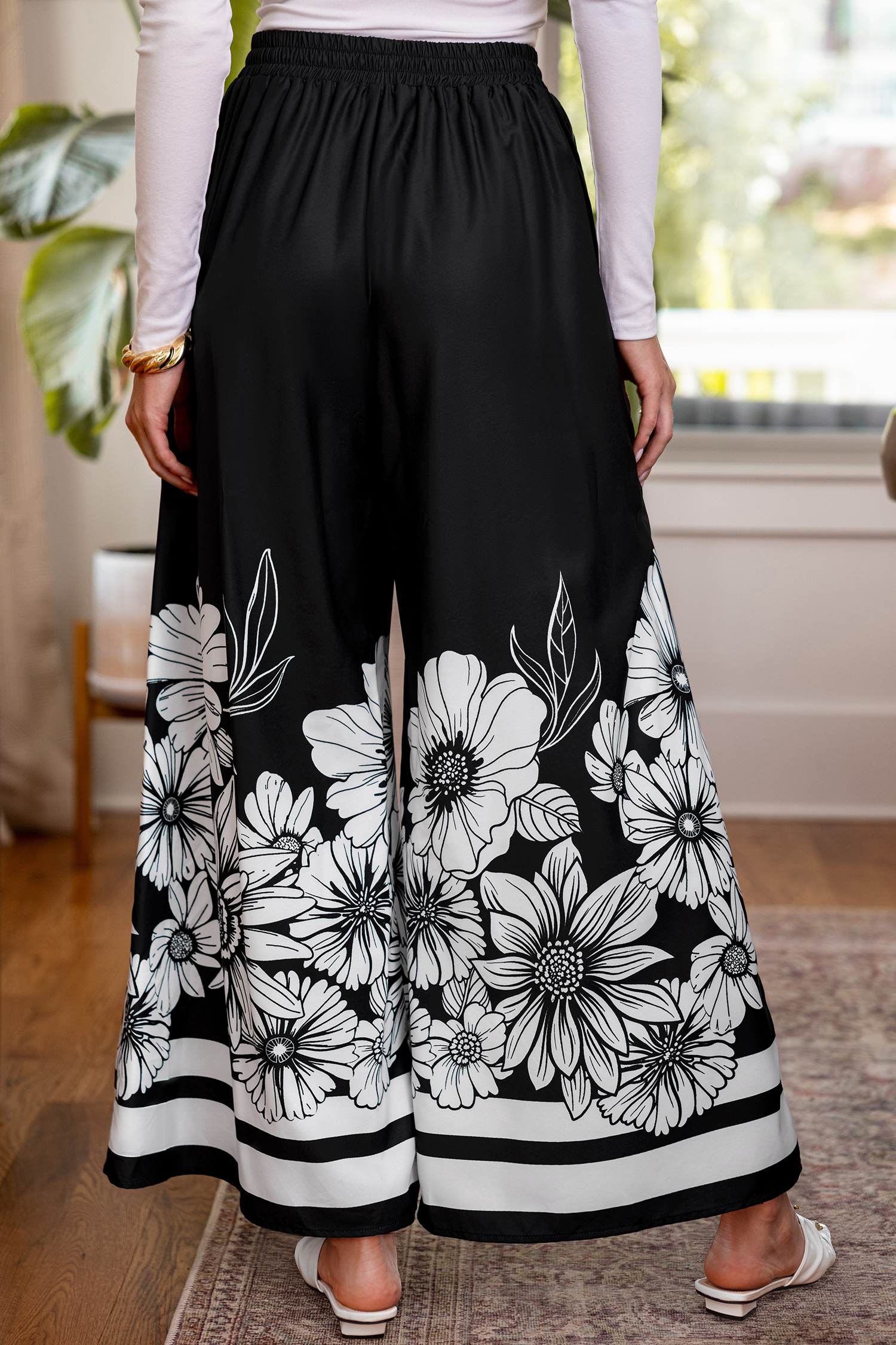 Cupshe Little Joy Floral Pants In Multi