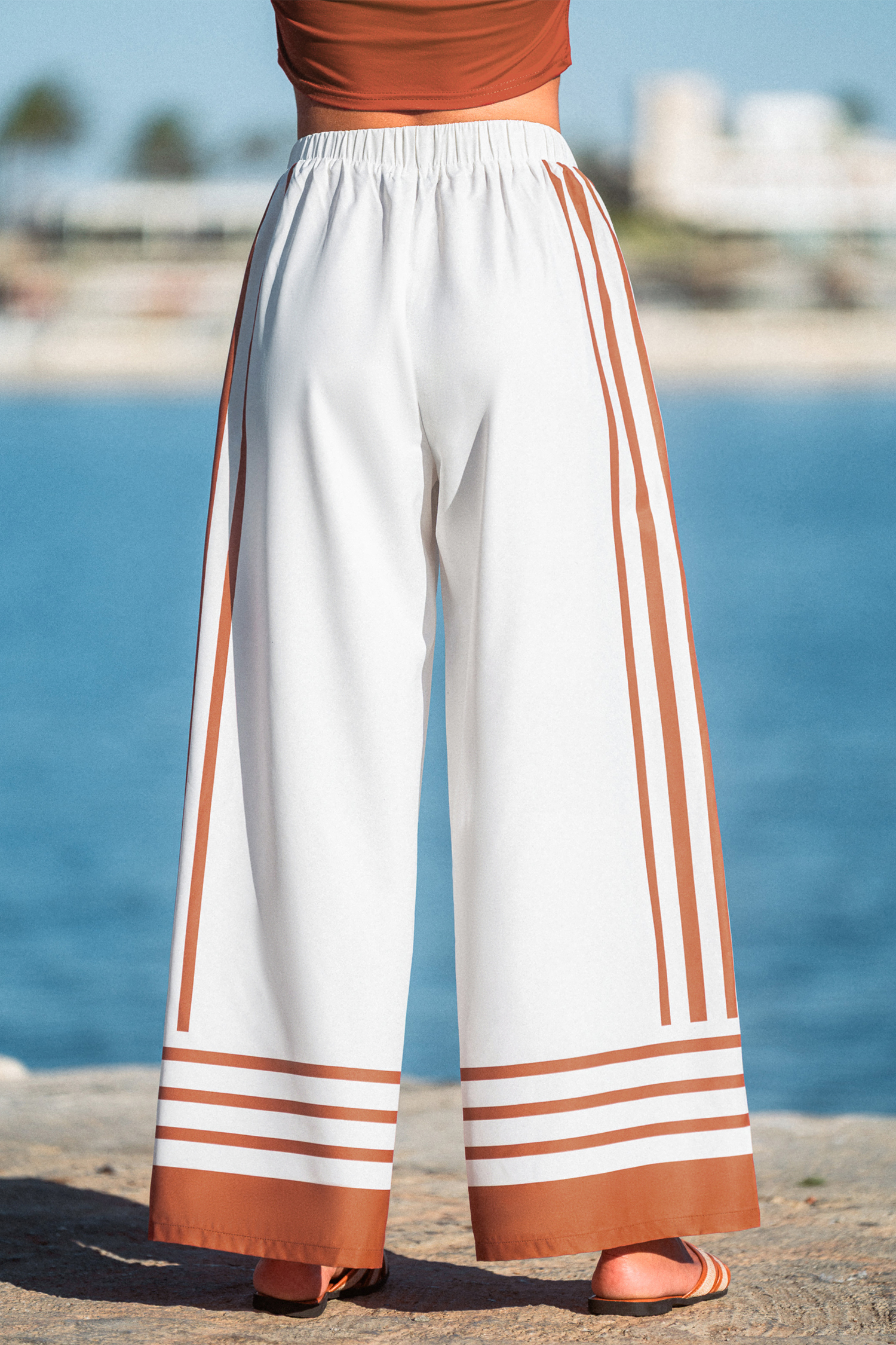 Cupshe Stay Sharp Striped Pants