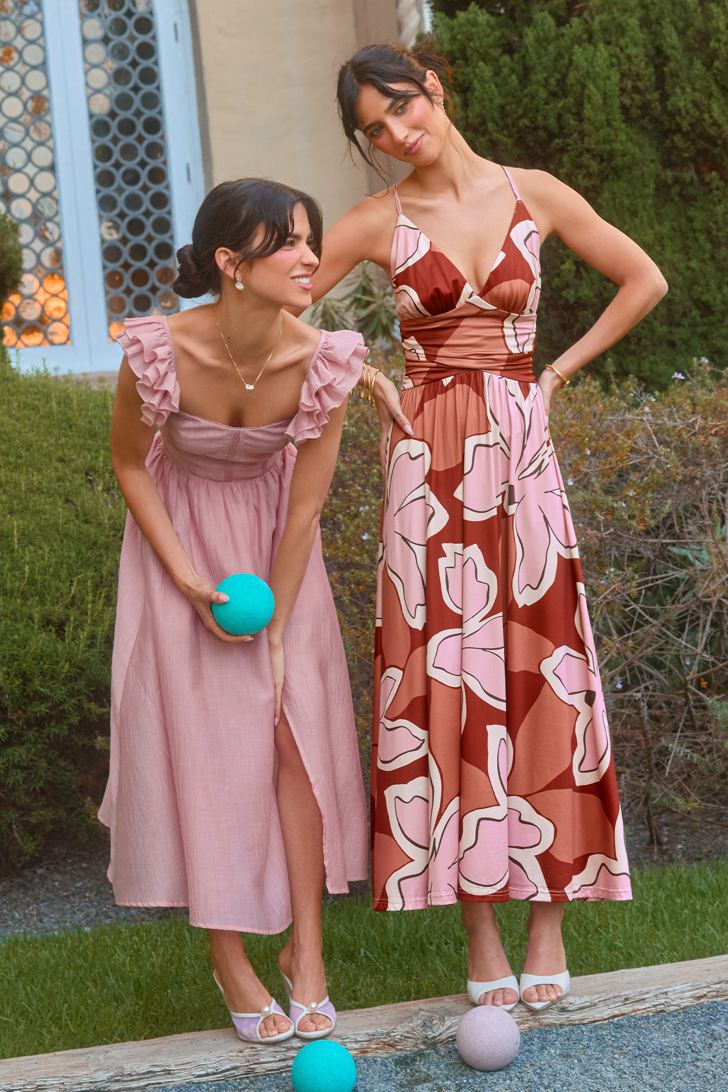 x Renee & Elisha Herbert Slow Dance Maxi Dress