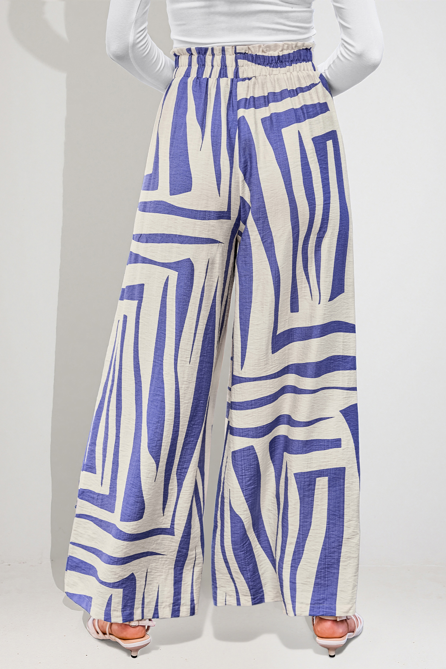 Cupshe Crisp Look Tropical Pants