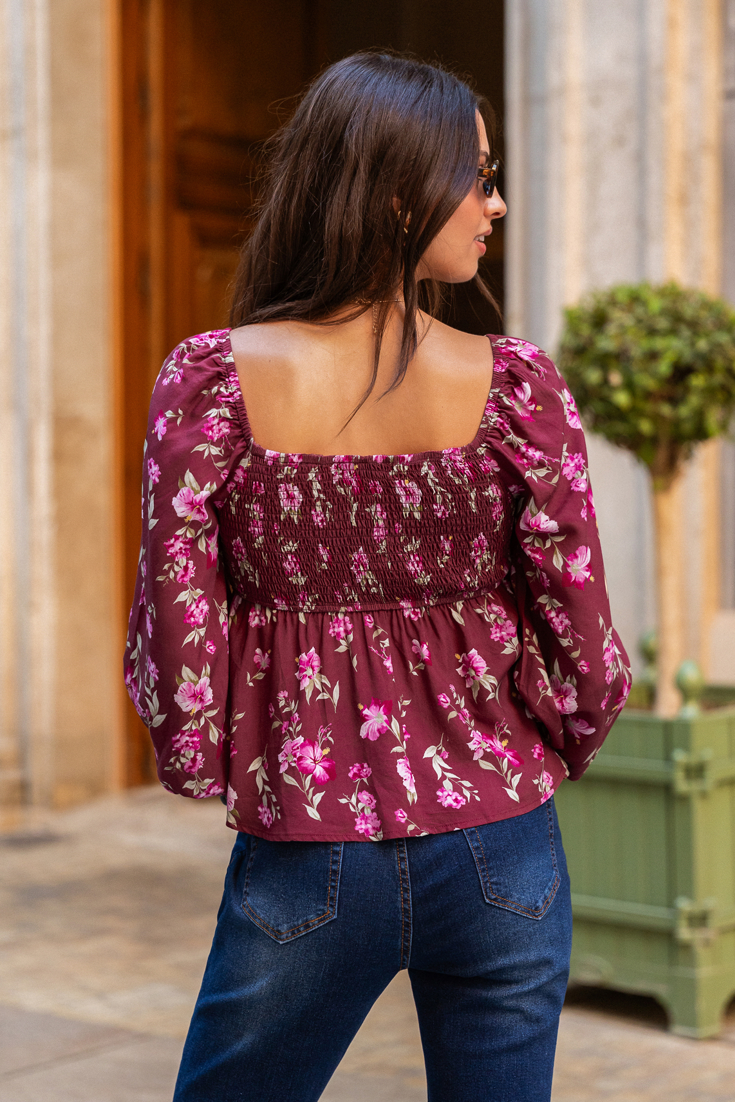 Cupshe Fearless Bloom Floral Top