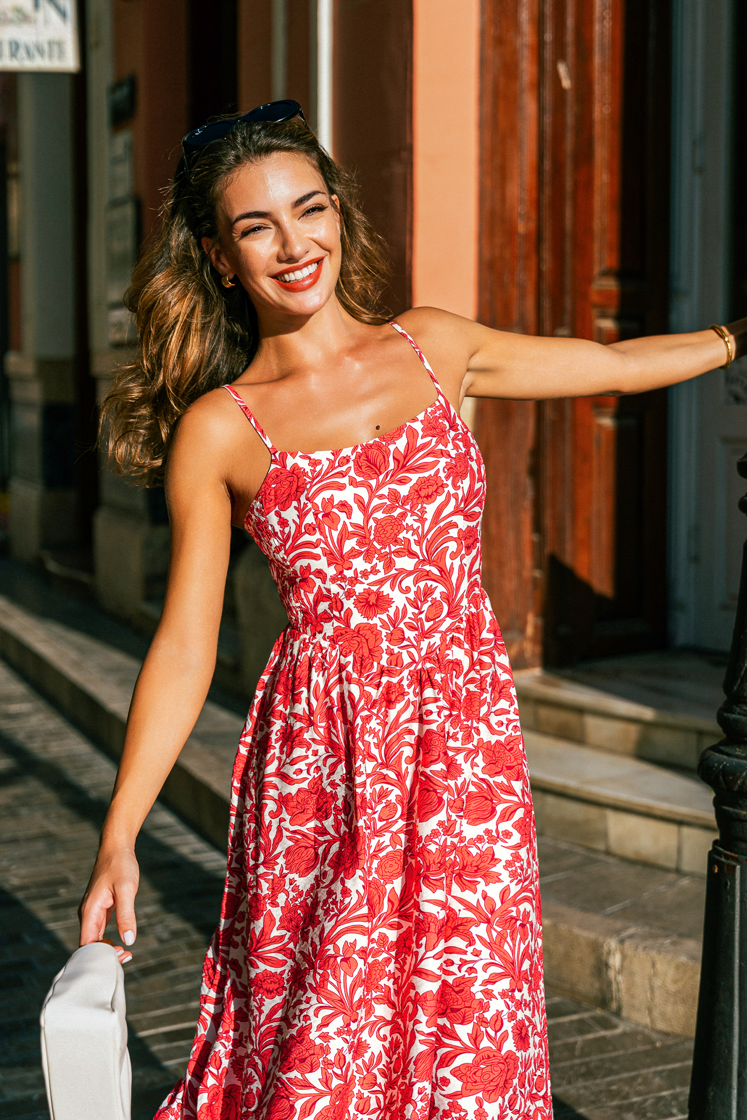 Cupshe Save The Date Floral Midi Dress