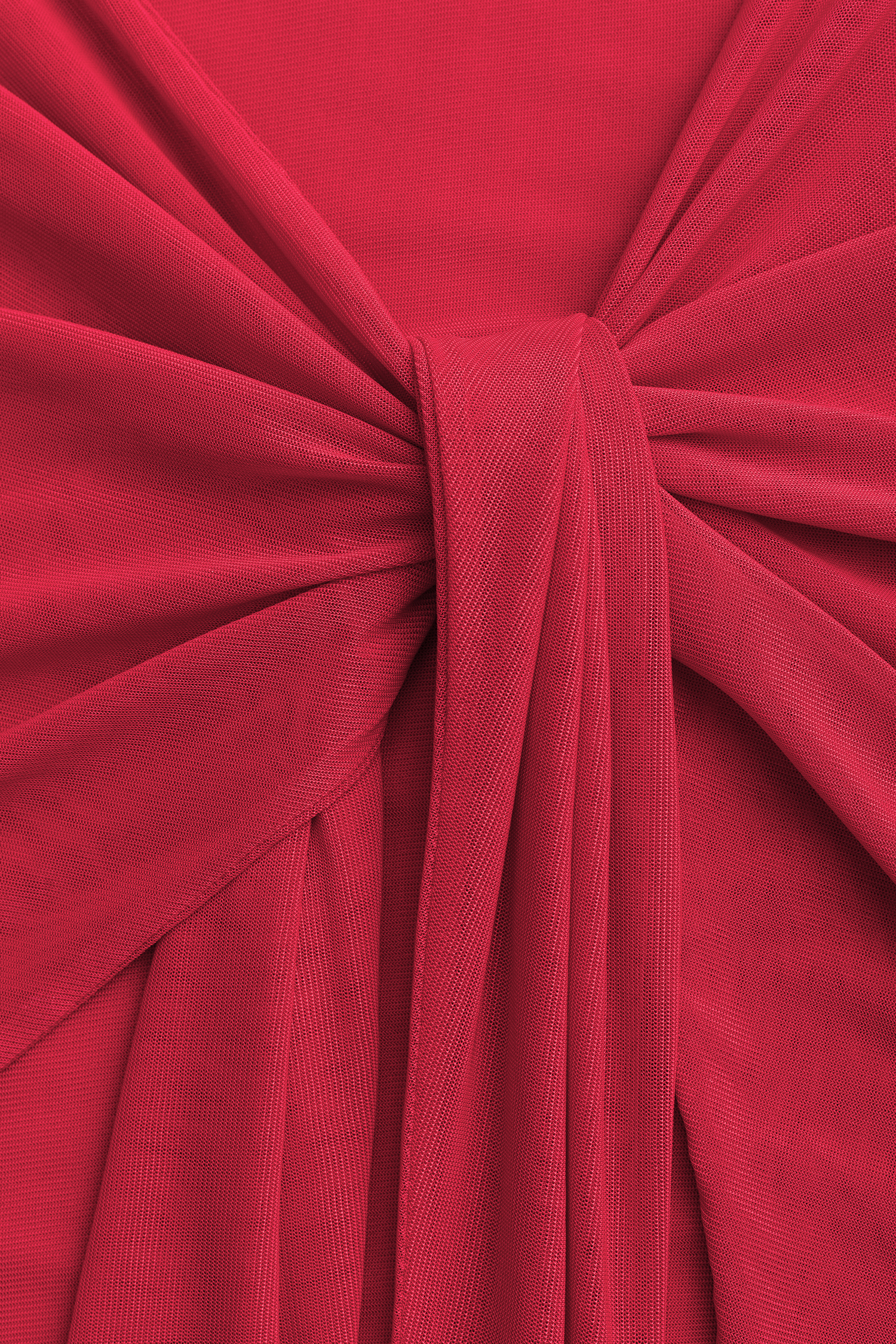 Cupshe X Renee & Elisha Herbert Double Take Maxi Dress In Red