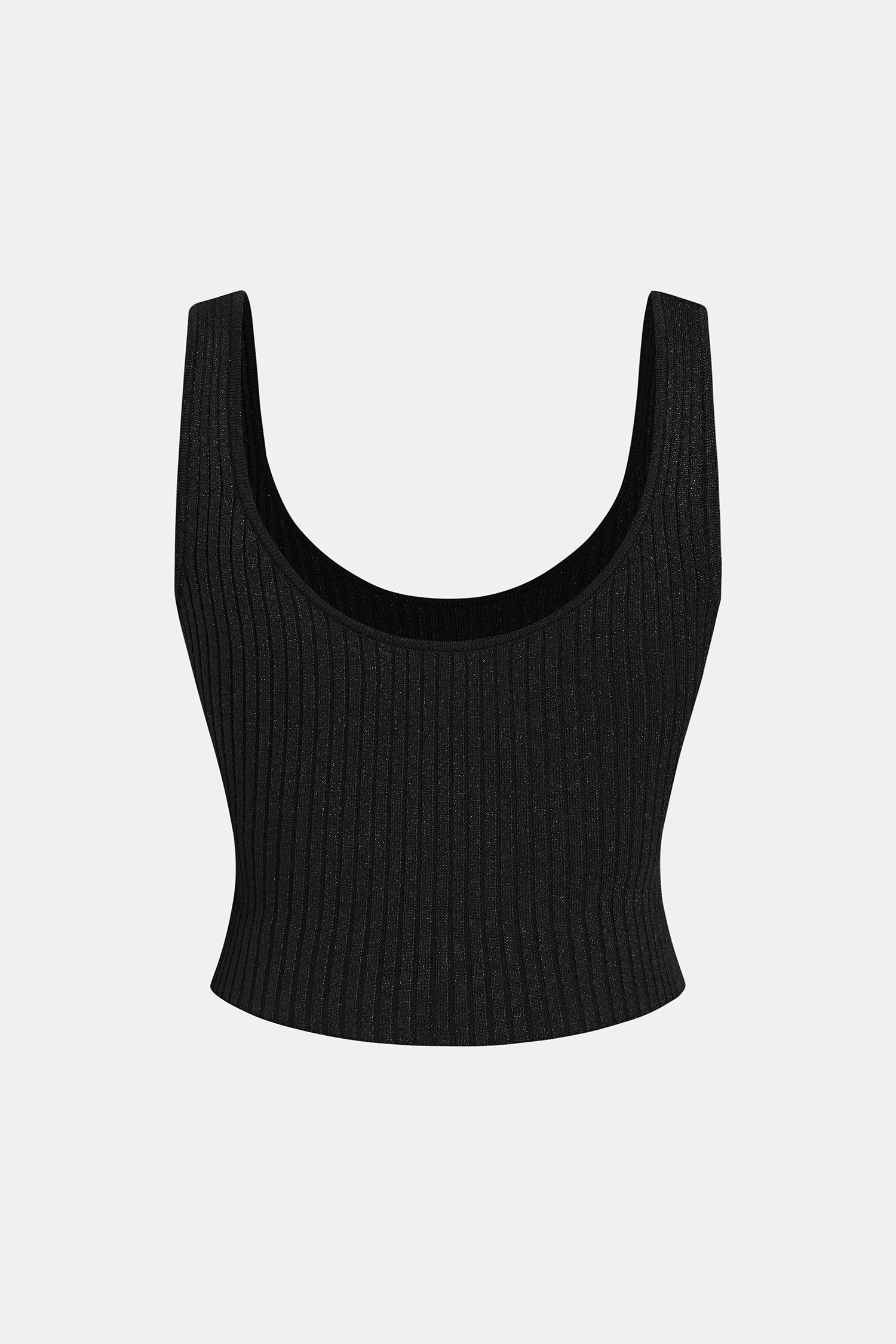 Cupshe X Renee & Elisha Herbert All Night Top In Black