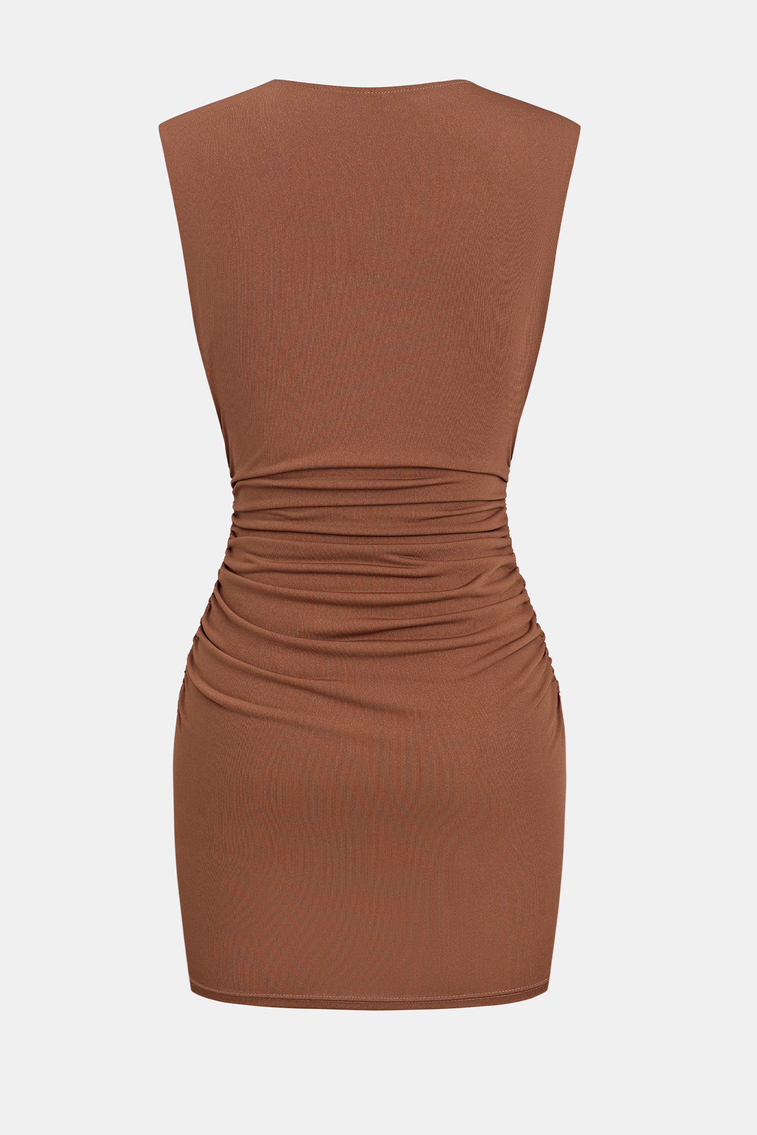 Cupshe X Renee & Elisha Herbert All Access Mini Dress In Brown