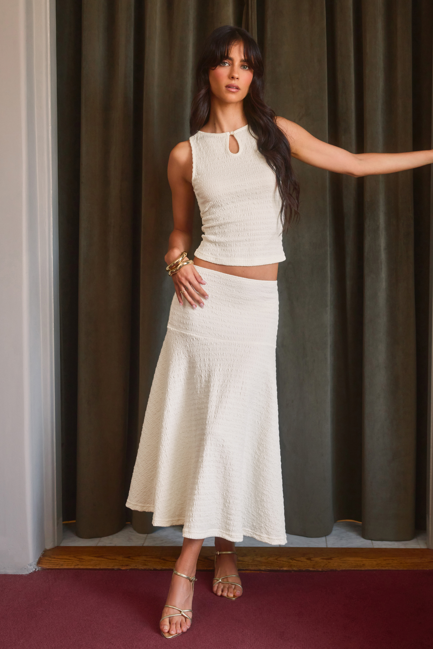 x Renee y Elisha Herbert Two&#39;s Company Conjunto de 2 piezas