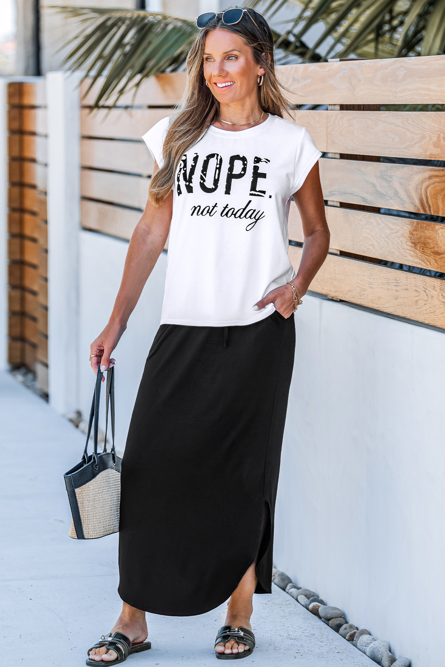 Black Wide Leg Corduroy Pants