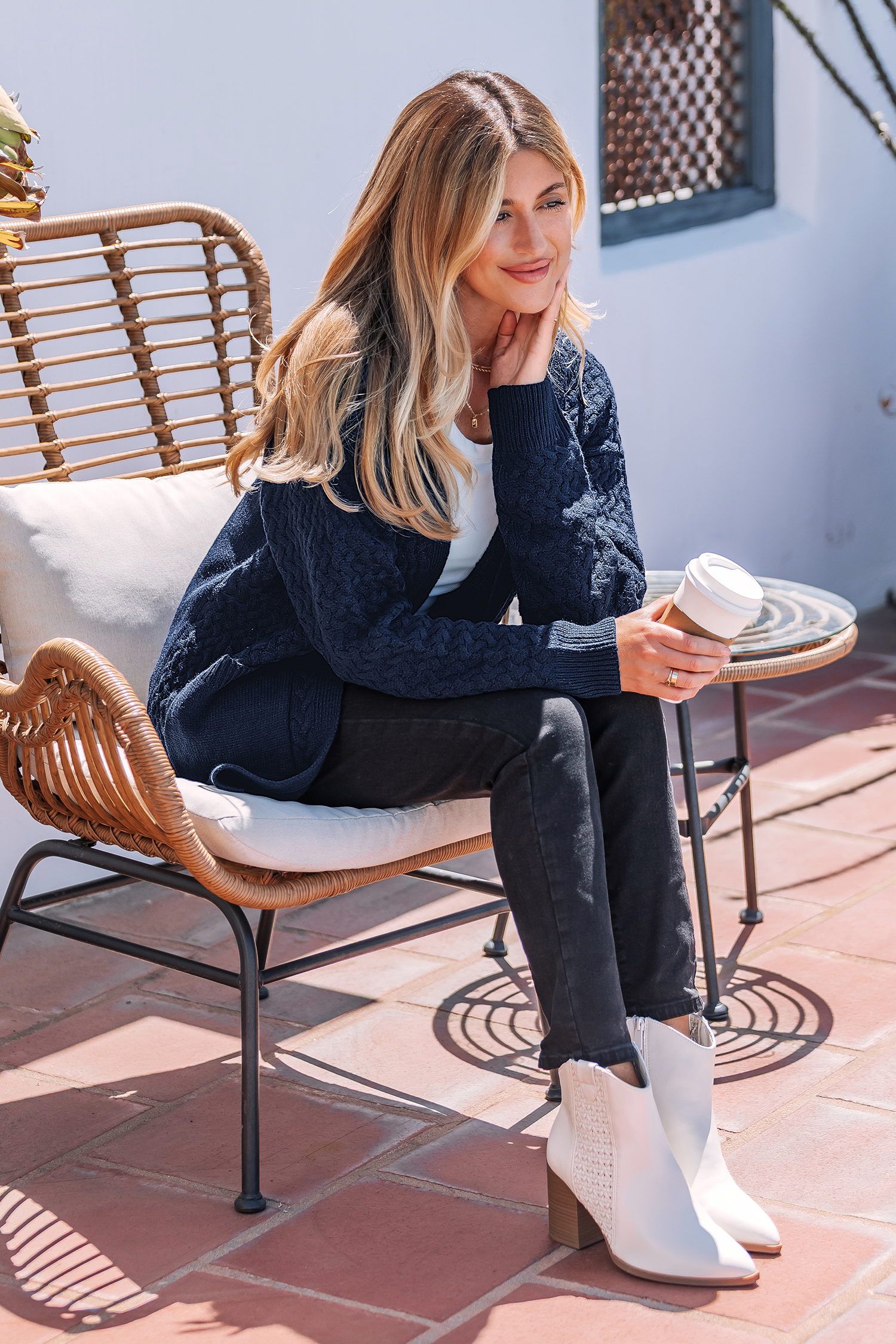 Cool Nights Blue Cardigan