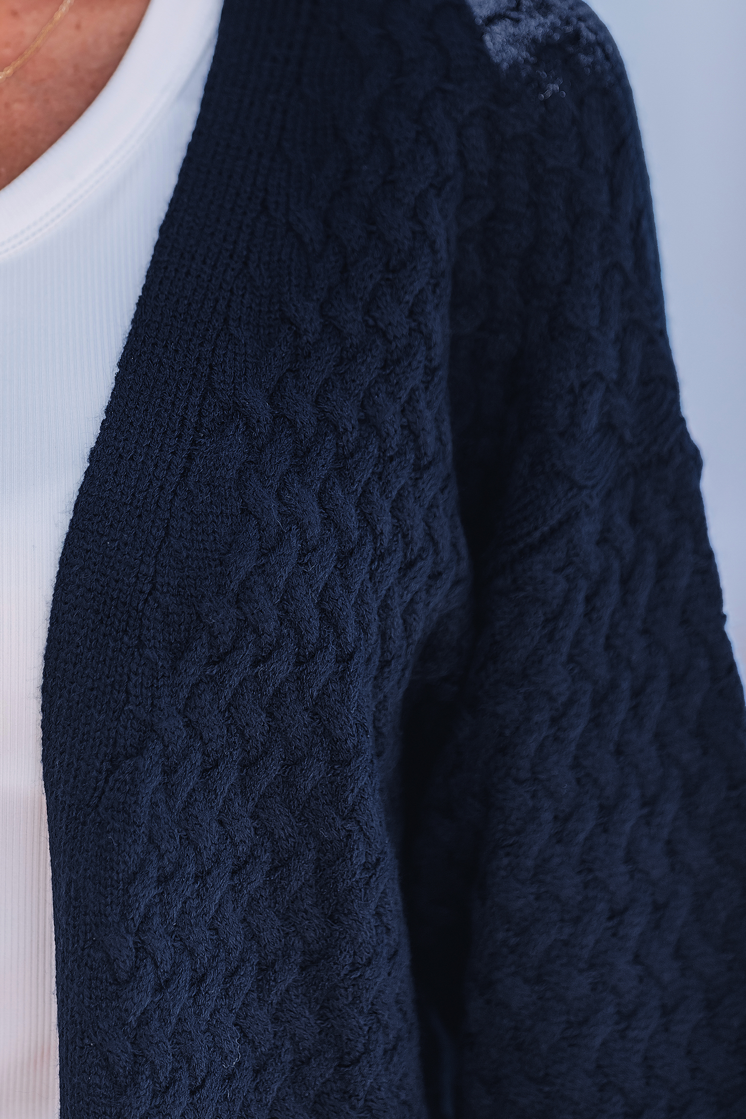 Cool Nights Blue Cardigan