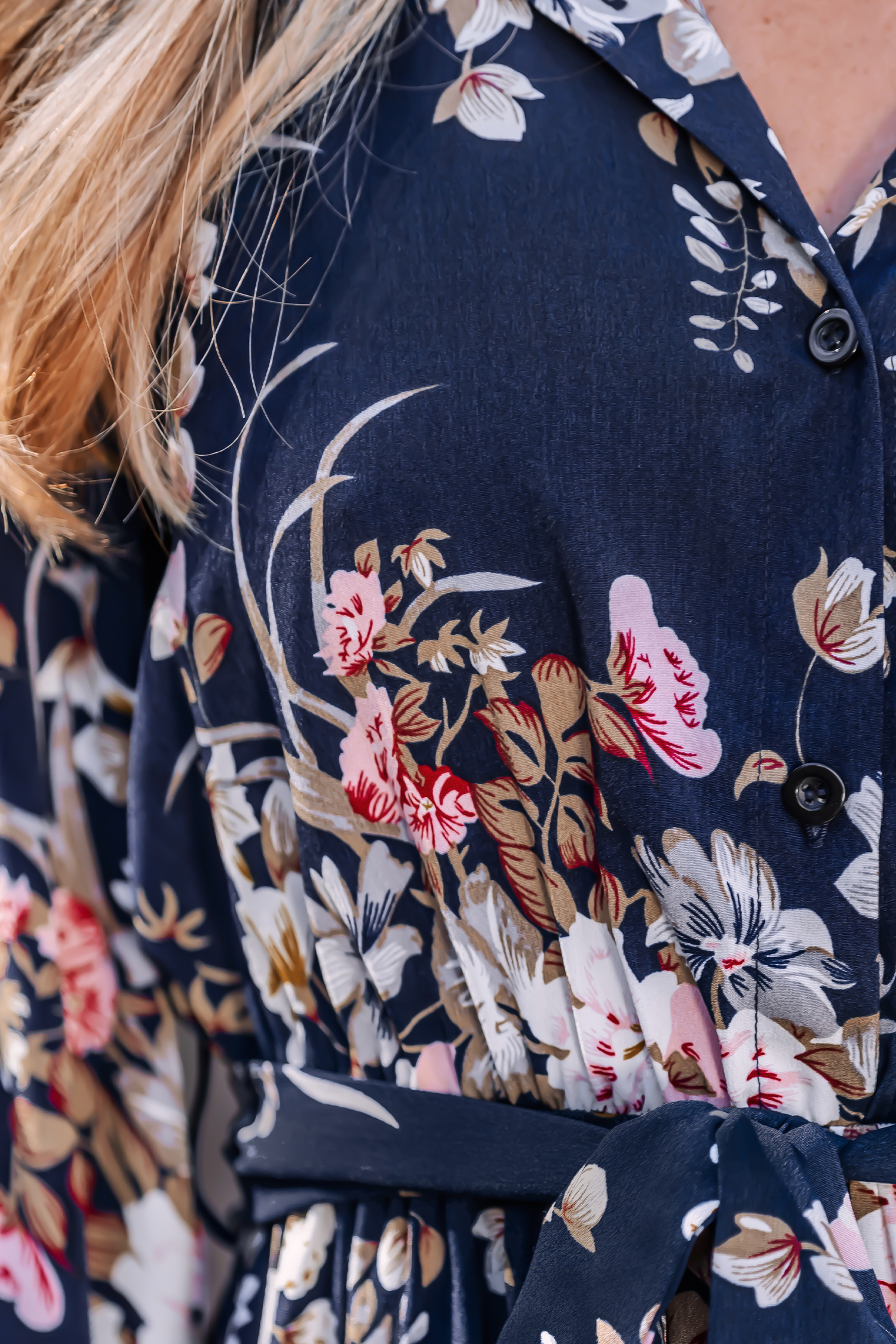 For Tonight Floral Midi Dress