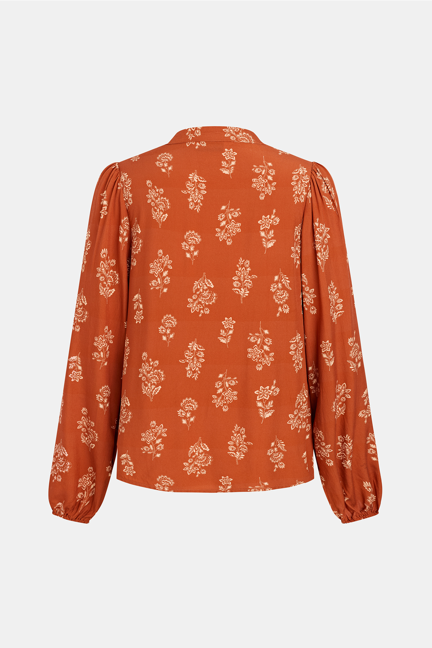 Boho Verziertes Lange Ärmel Top