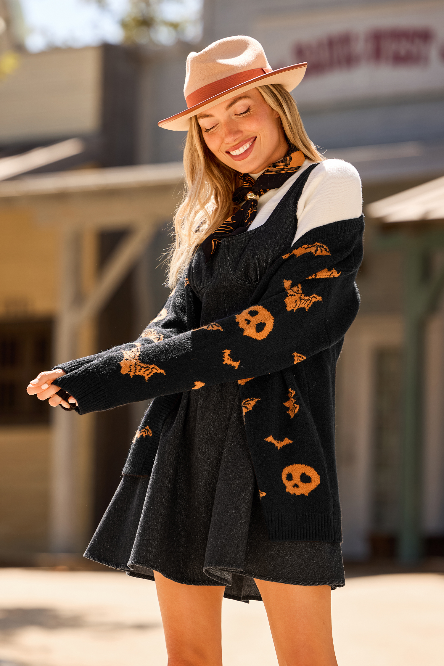 Cardigan nero casa stregata