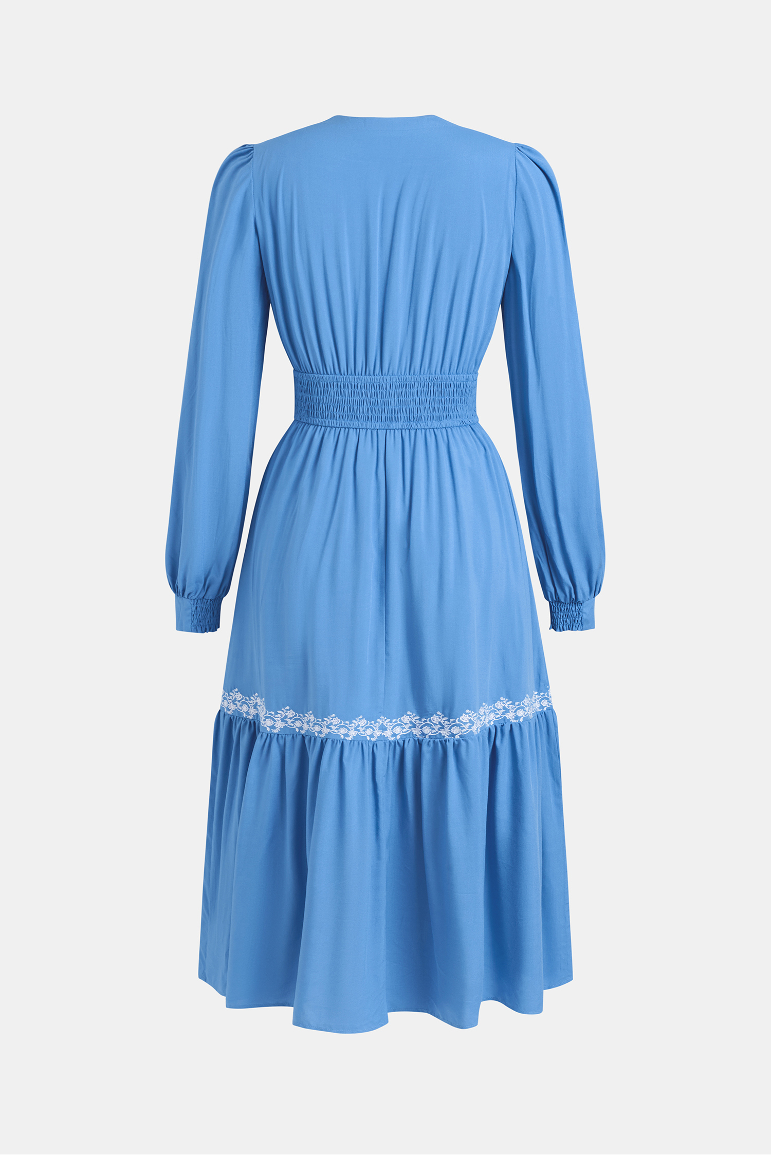 Cupshe Out Of Town Blue Midi Dress In Blue