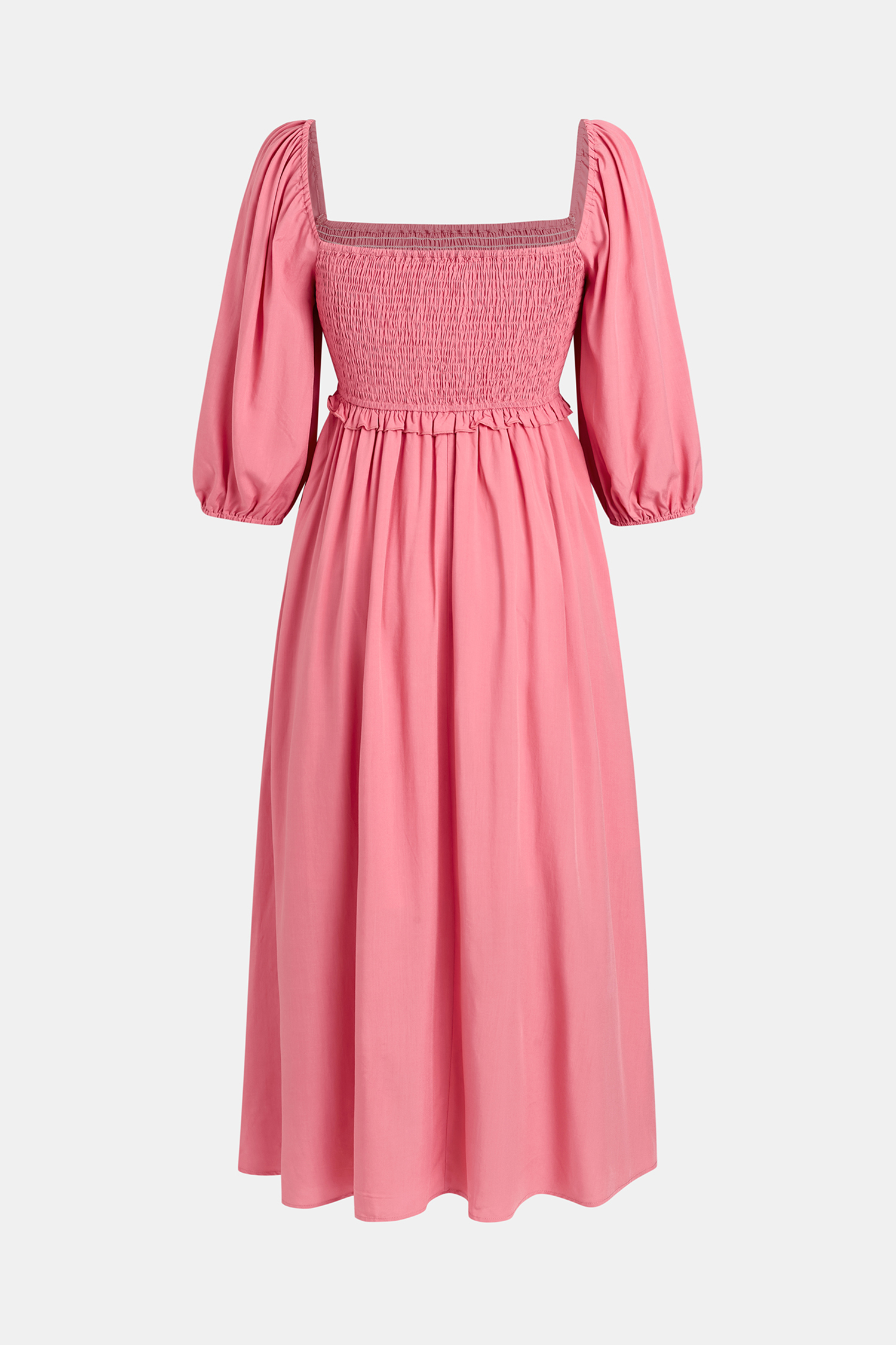Cupshe Rose Daydream Pink Midi Dress In Pink