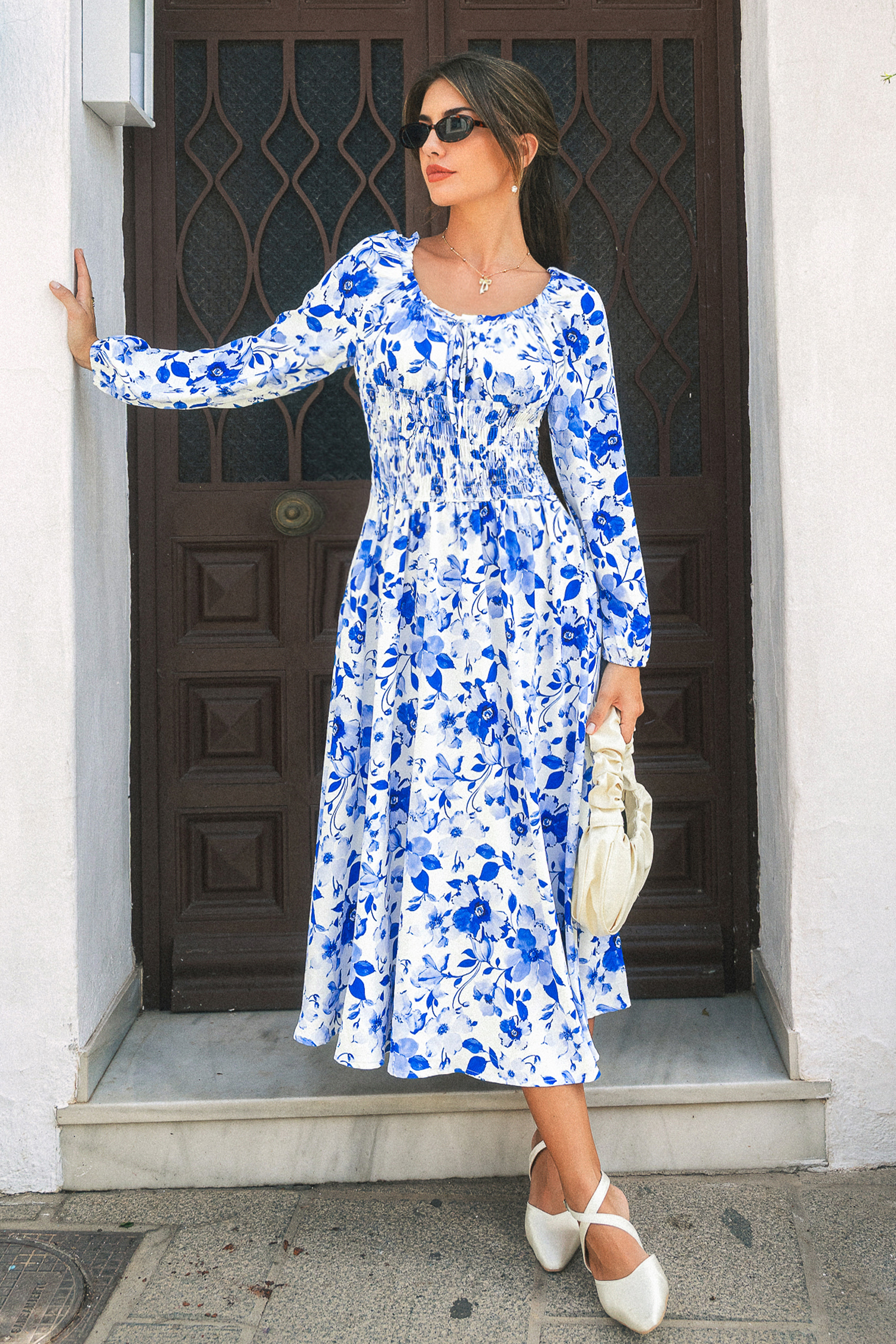 Cupshe Daydream Blossom Floral Maxi Dress In Multi