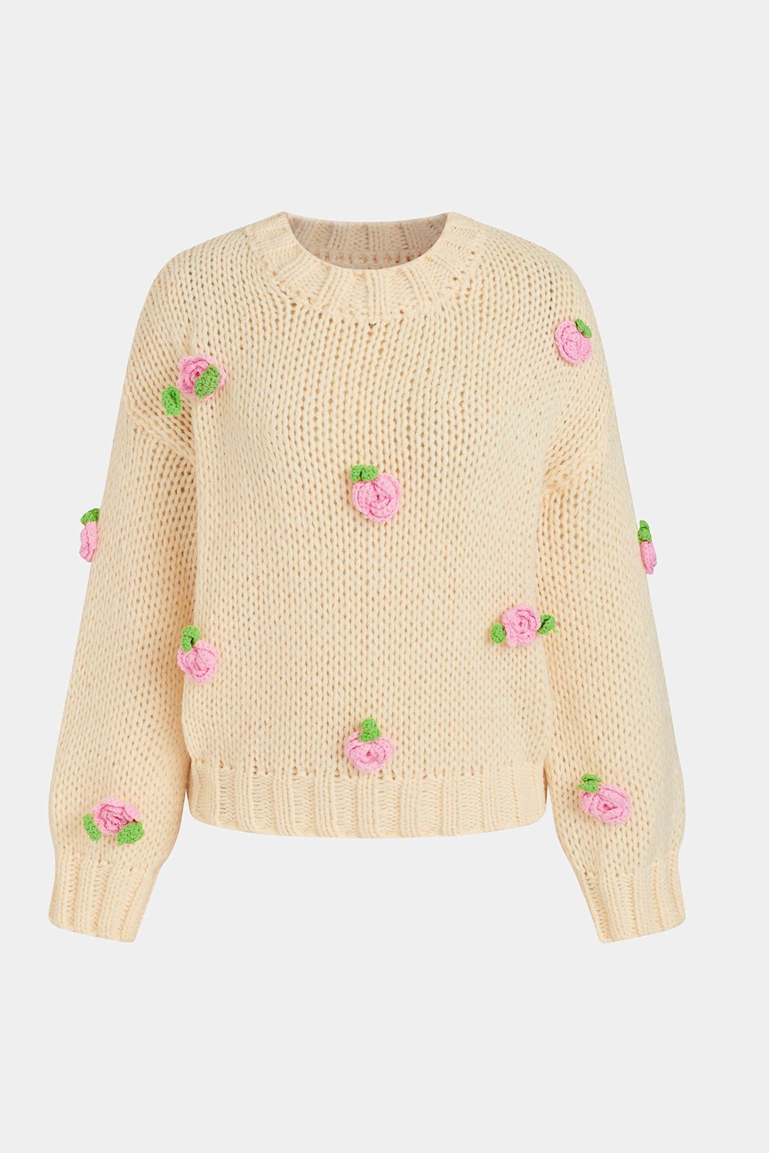 Cupshe Blooming Beauty Floral Sweater
