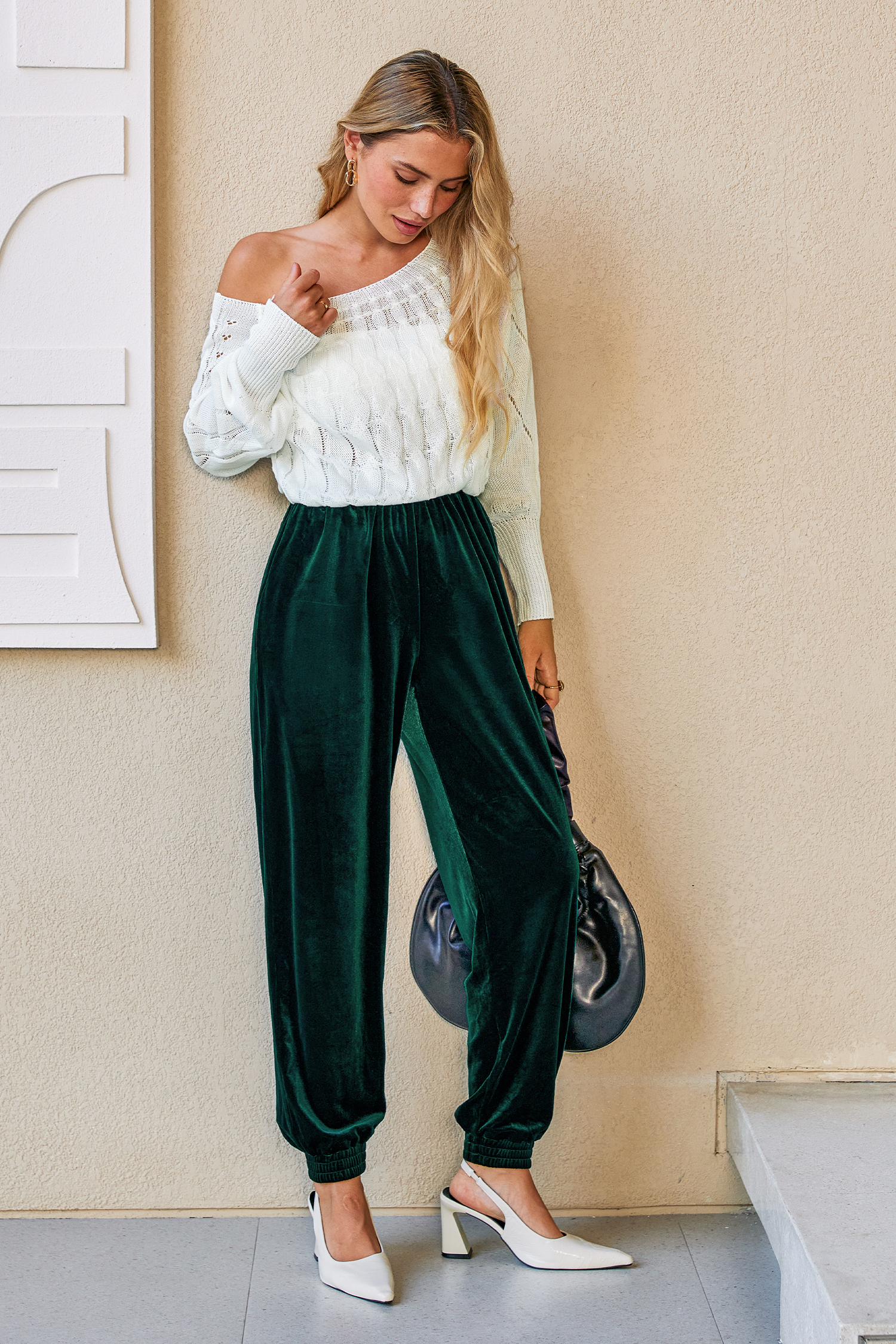 Cupshe Nightfall Green Pants In Green