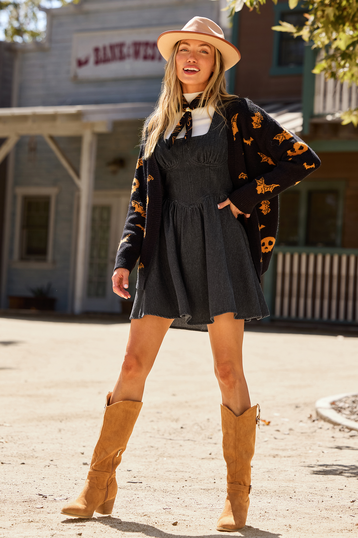 Cupshe Everyday Fairytale Grey Mini Dress In Black