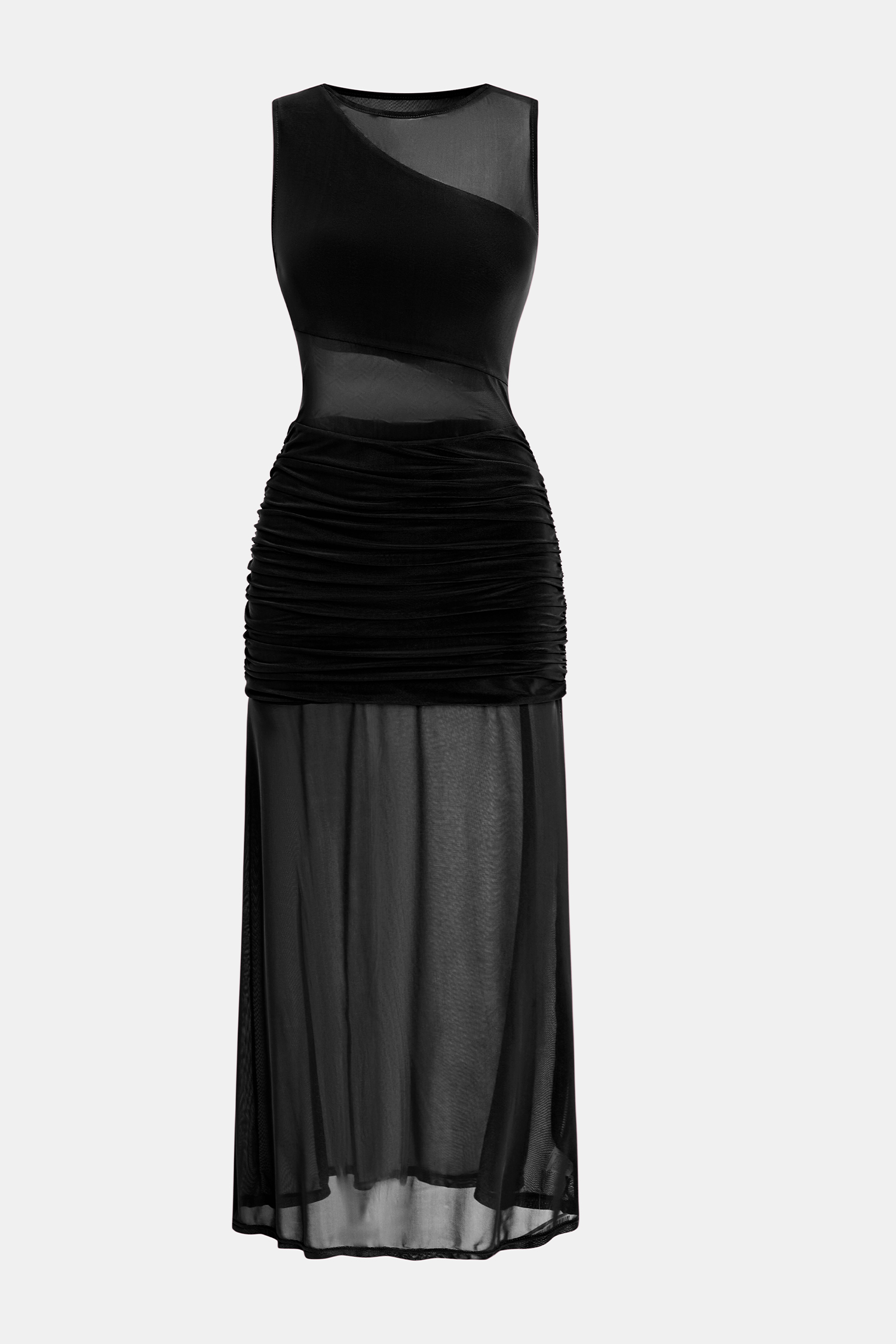 Romance Black Maxi Dress