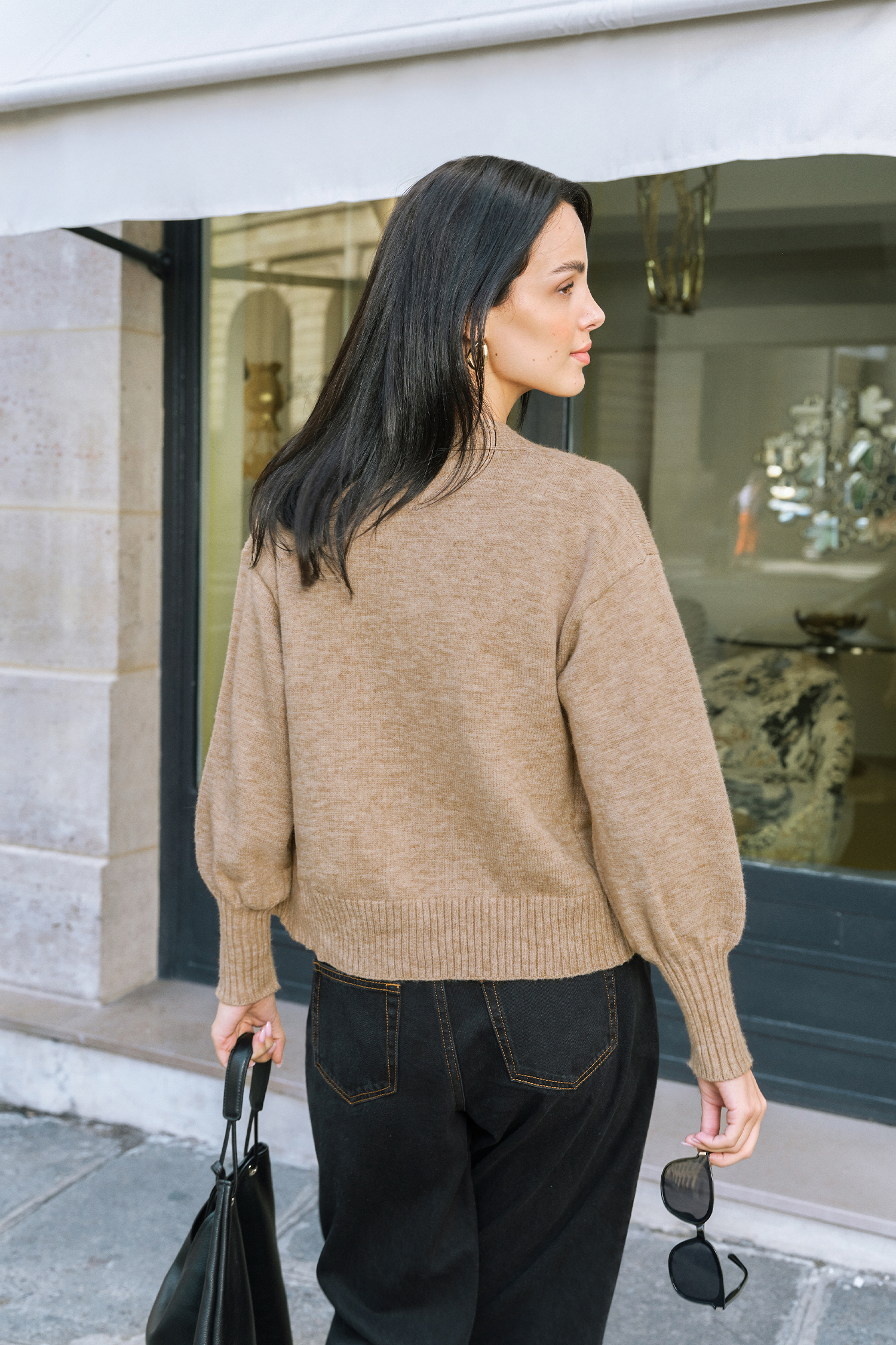 Cupshe Daily Ritual Khaki Cardigan In Brown