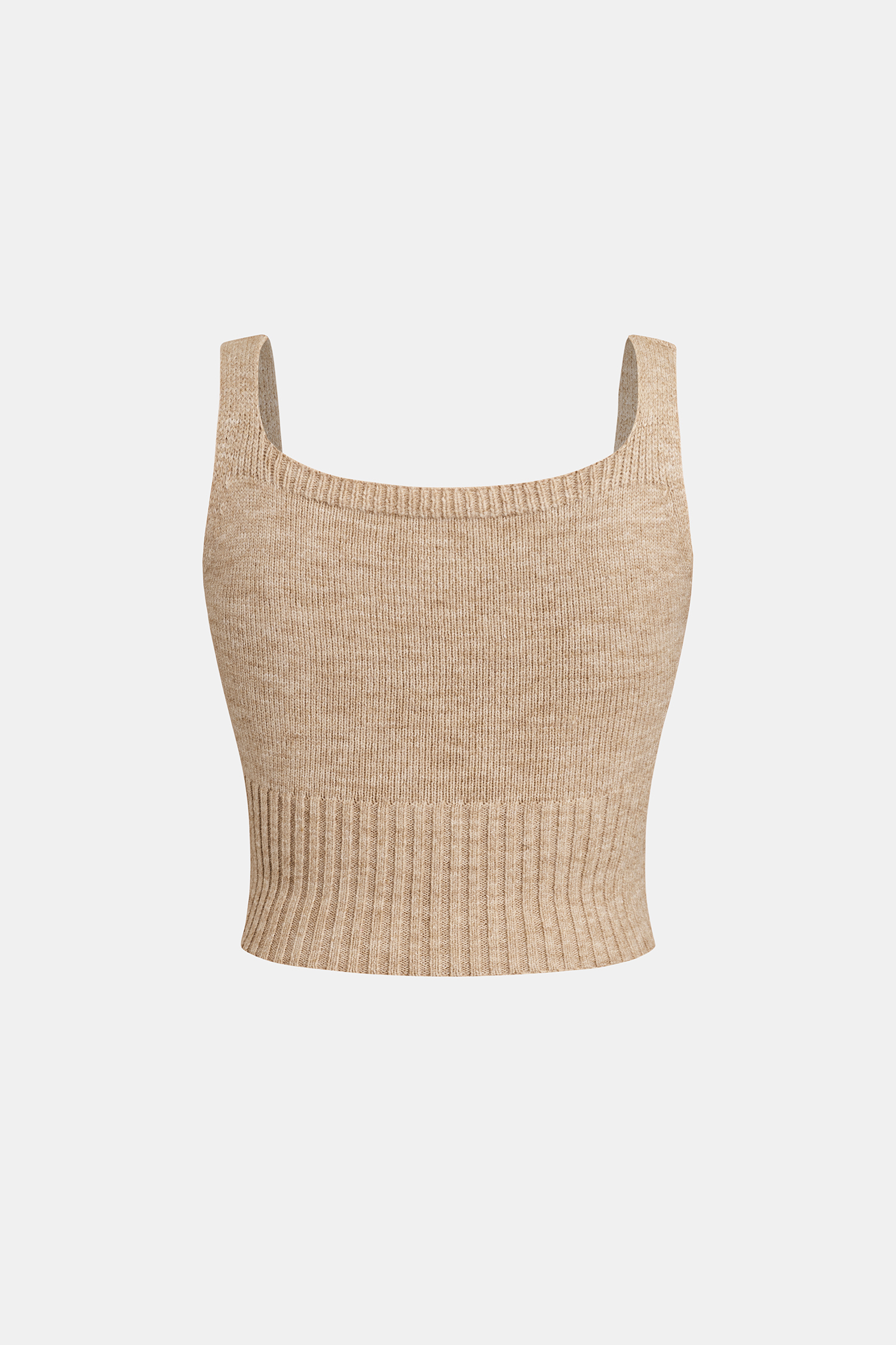 Cupshe Daily Ritual Khaki Top In Neutral