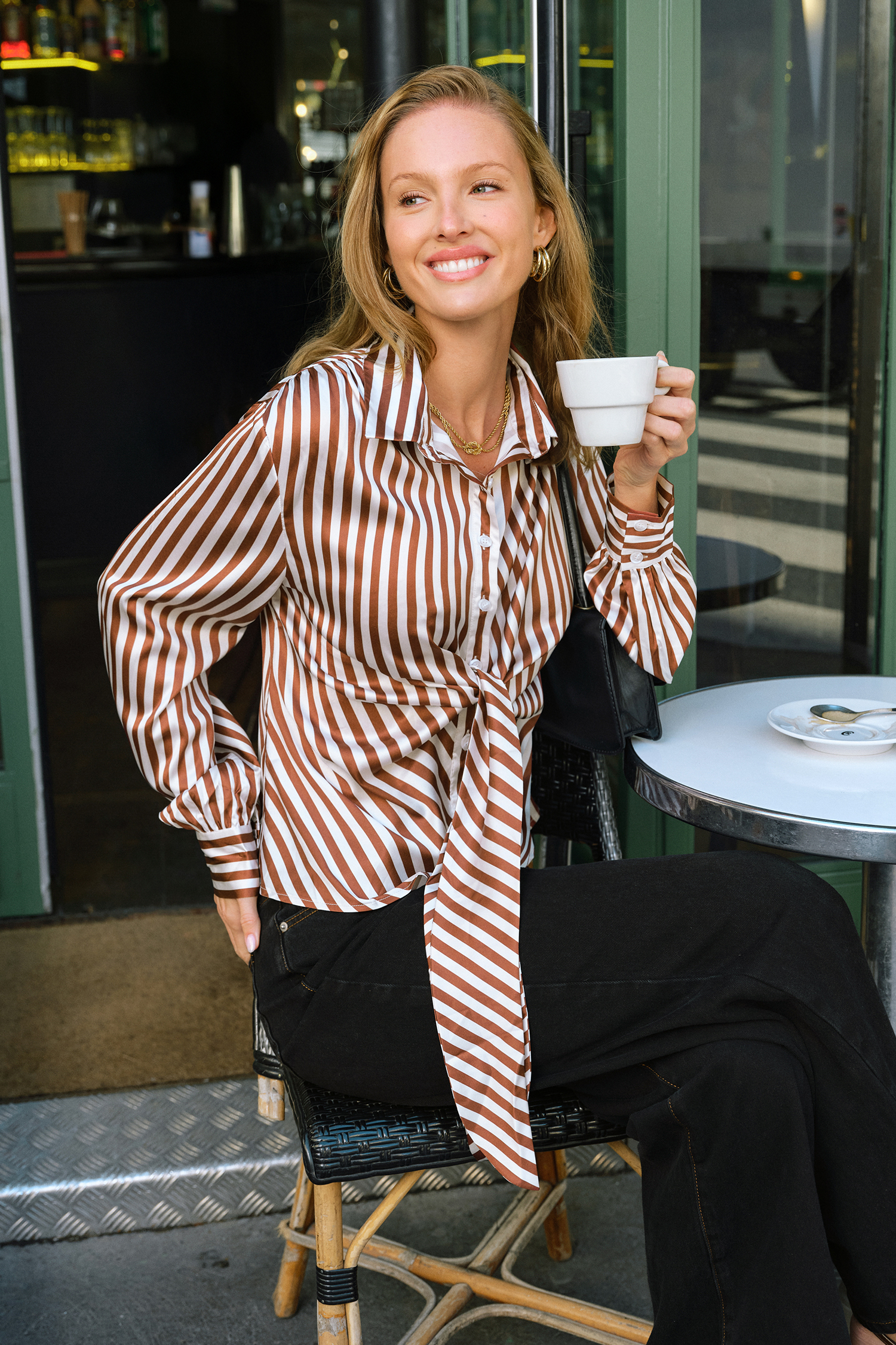 Camisa a rayas Make a Statement