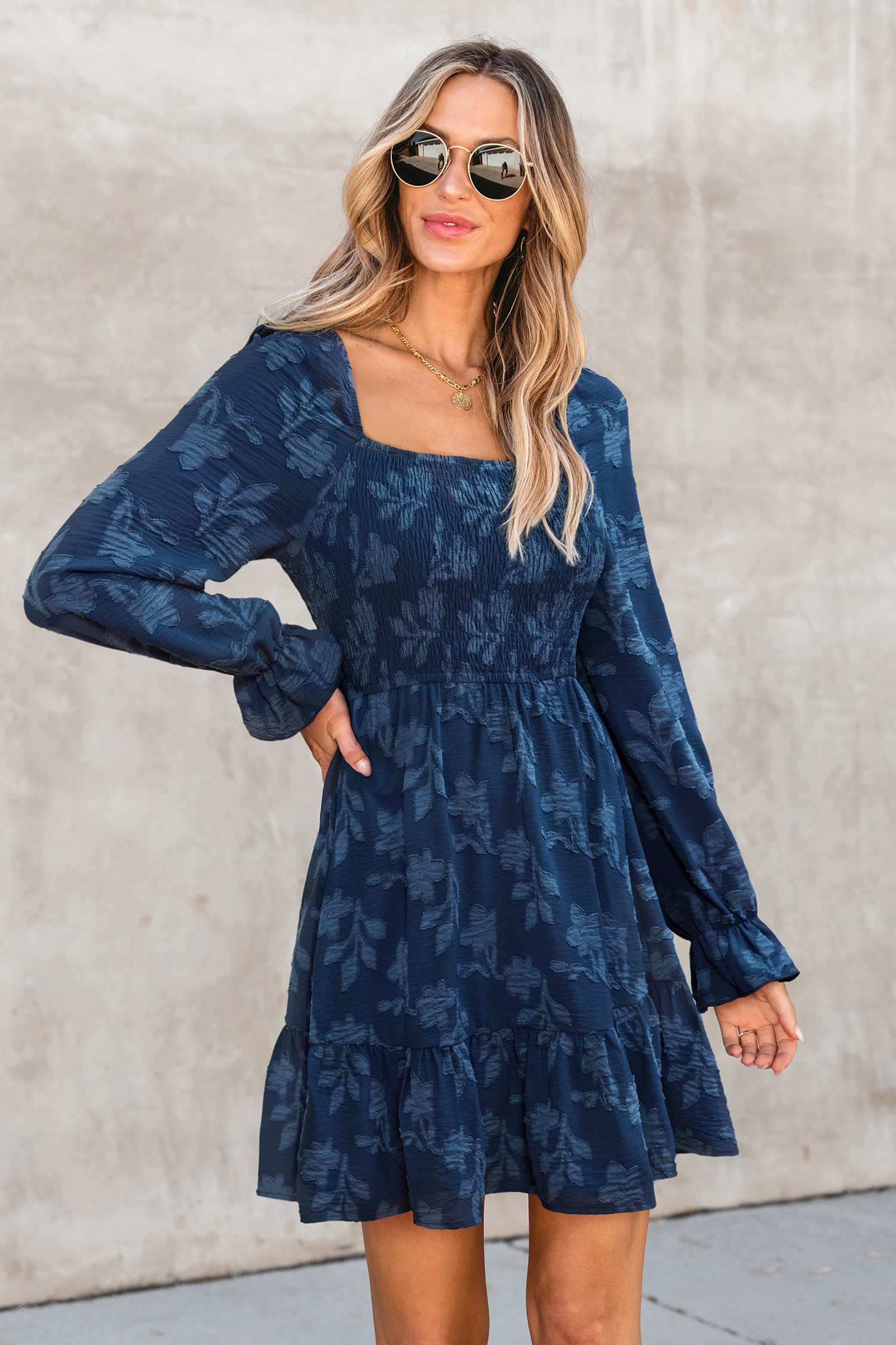 Shake It Off Floral Mini Dress