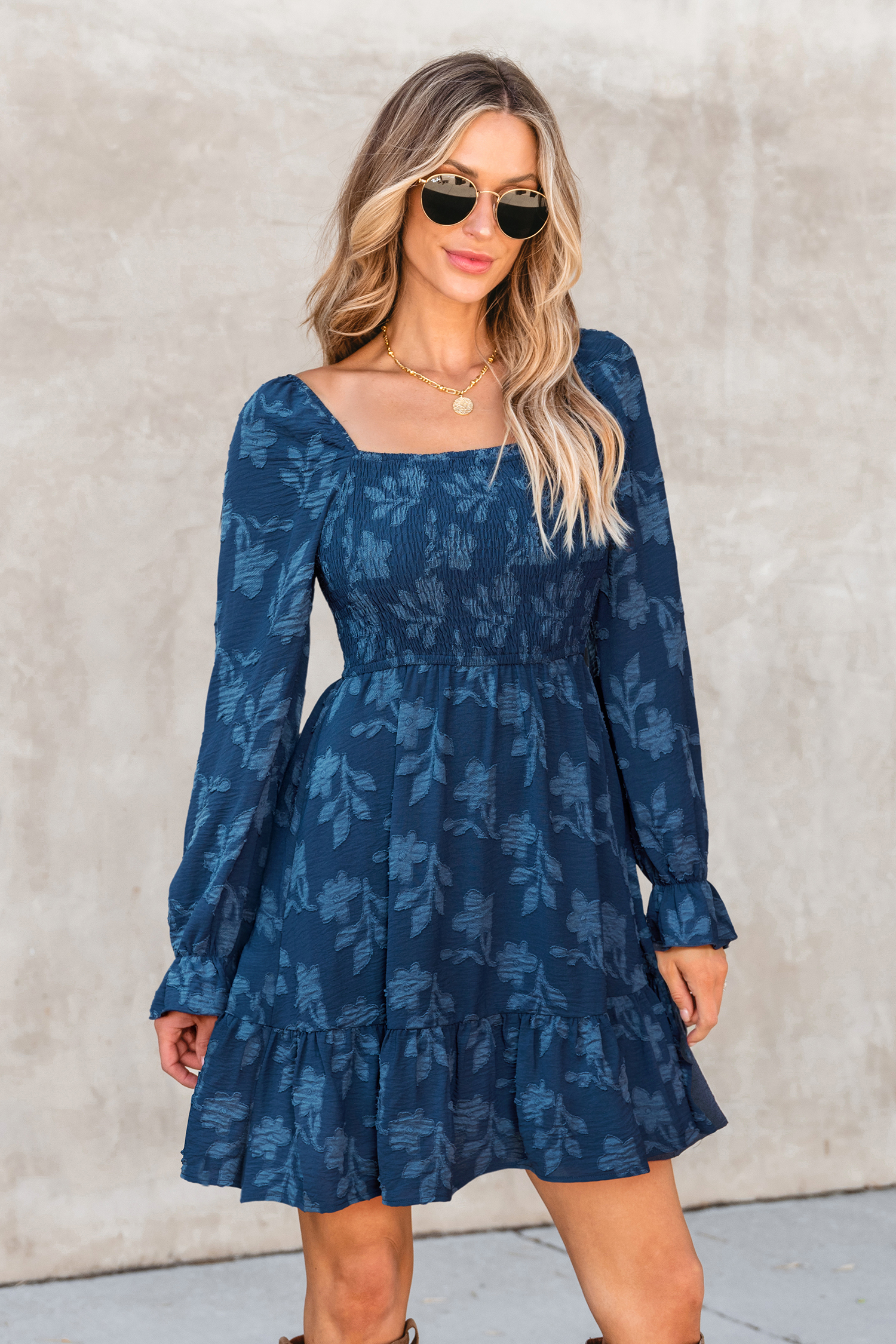 Shake It Off Floral Mini Dress