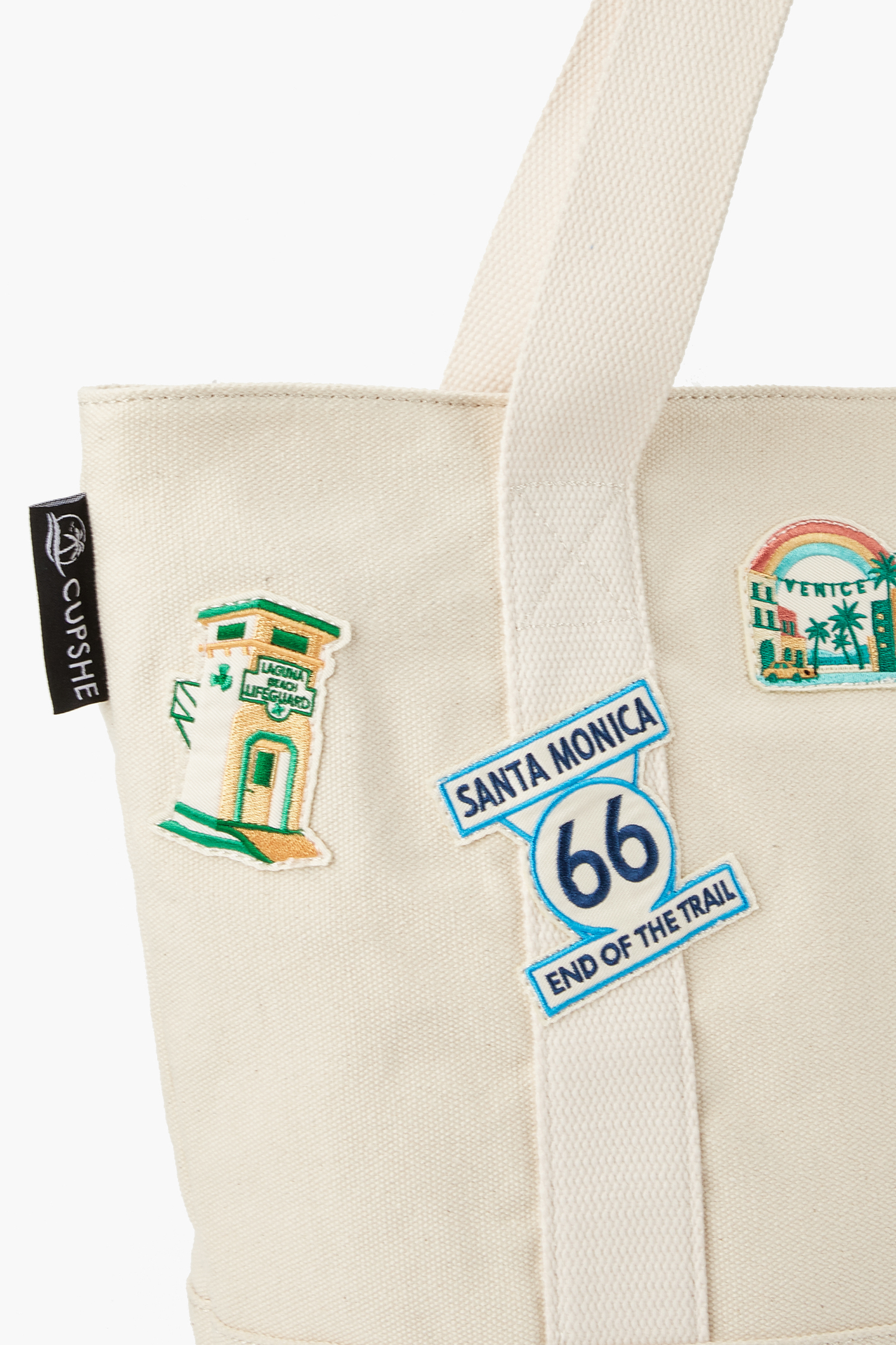 Cali Coast Canvas Tote Bag