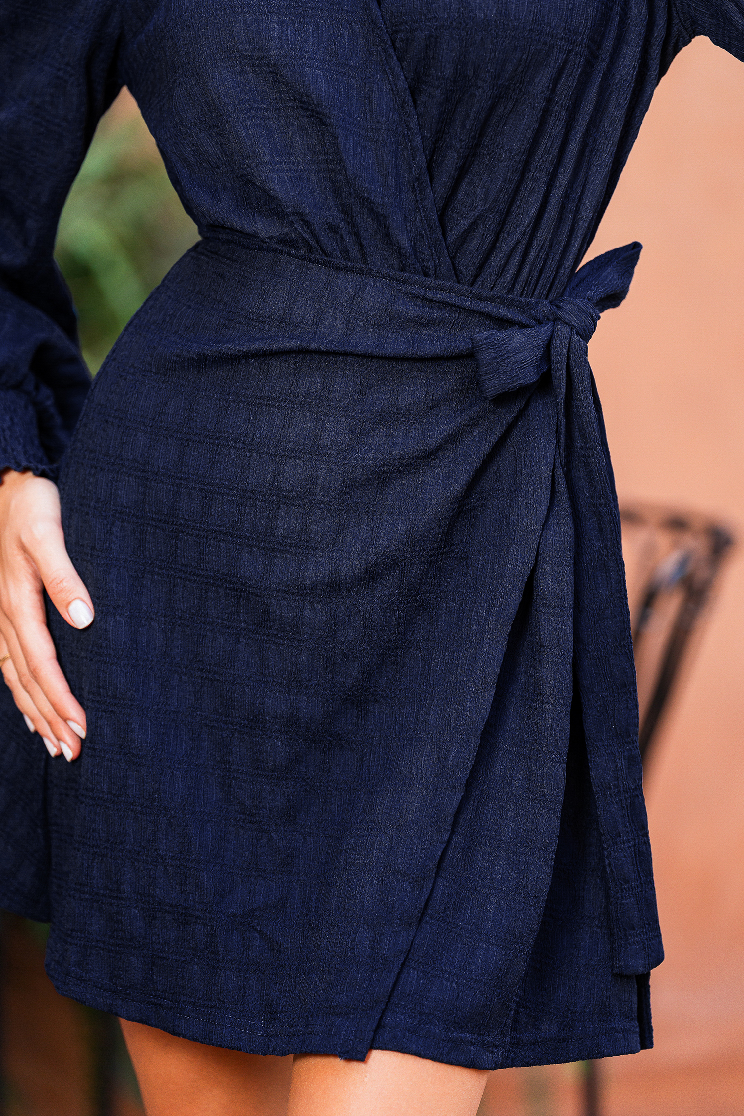 Cupshe Joan Blue Mini Dress