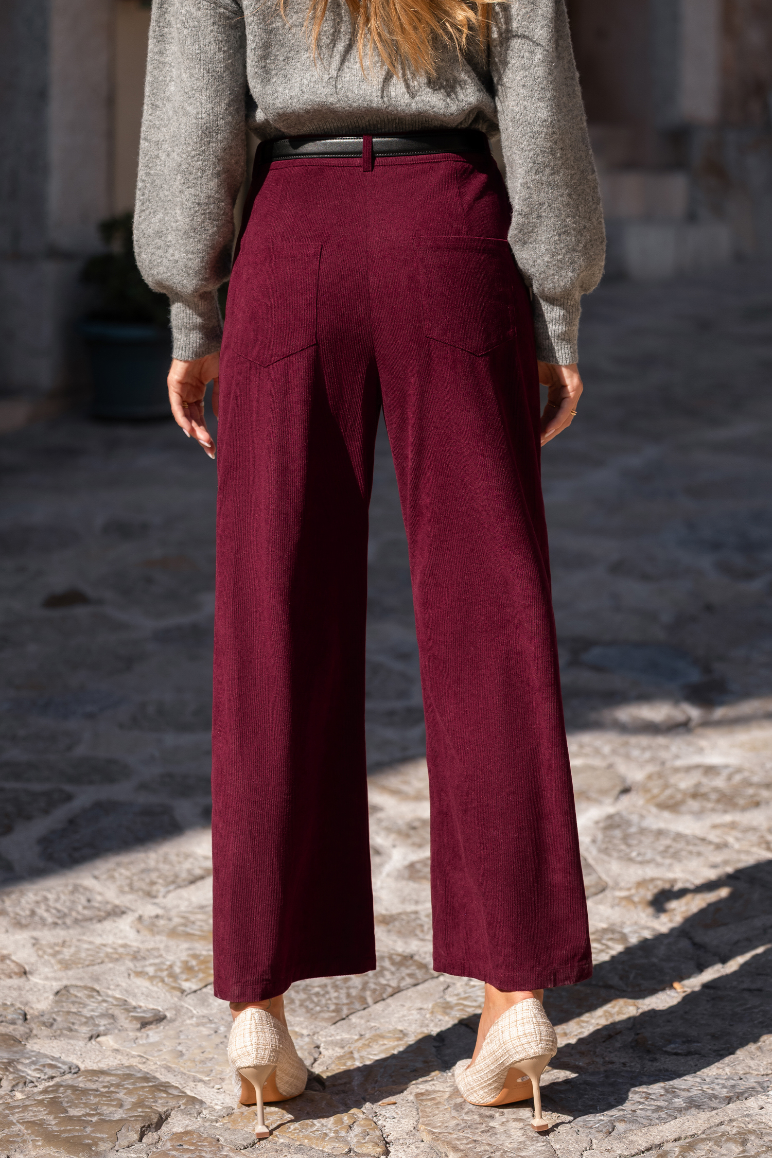 Cupshe First Round Red Pants