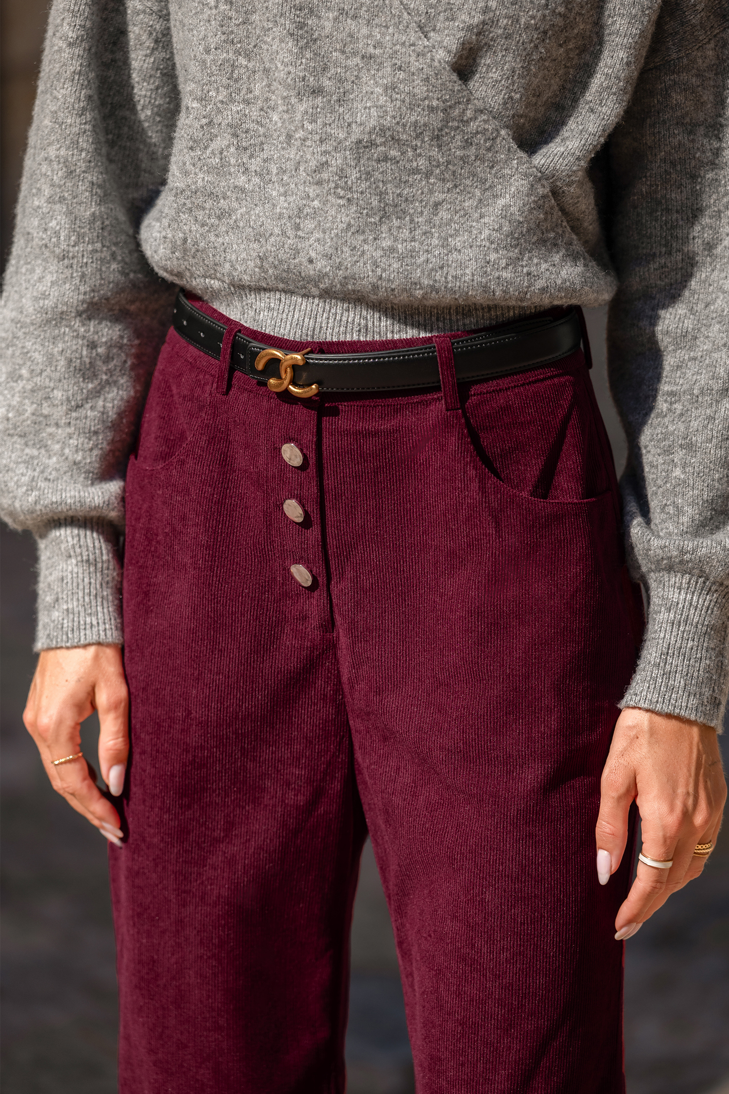 Cupshe First Round Red Pants