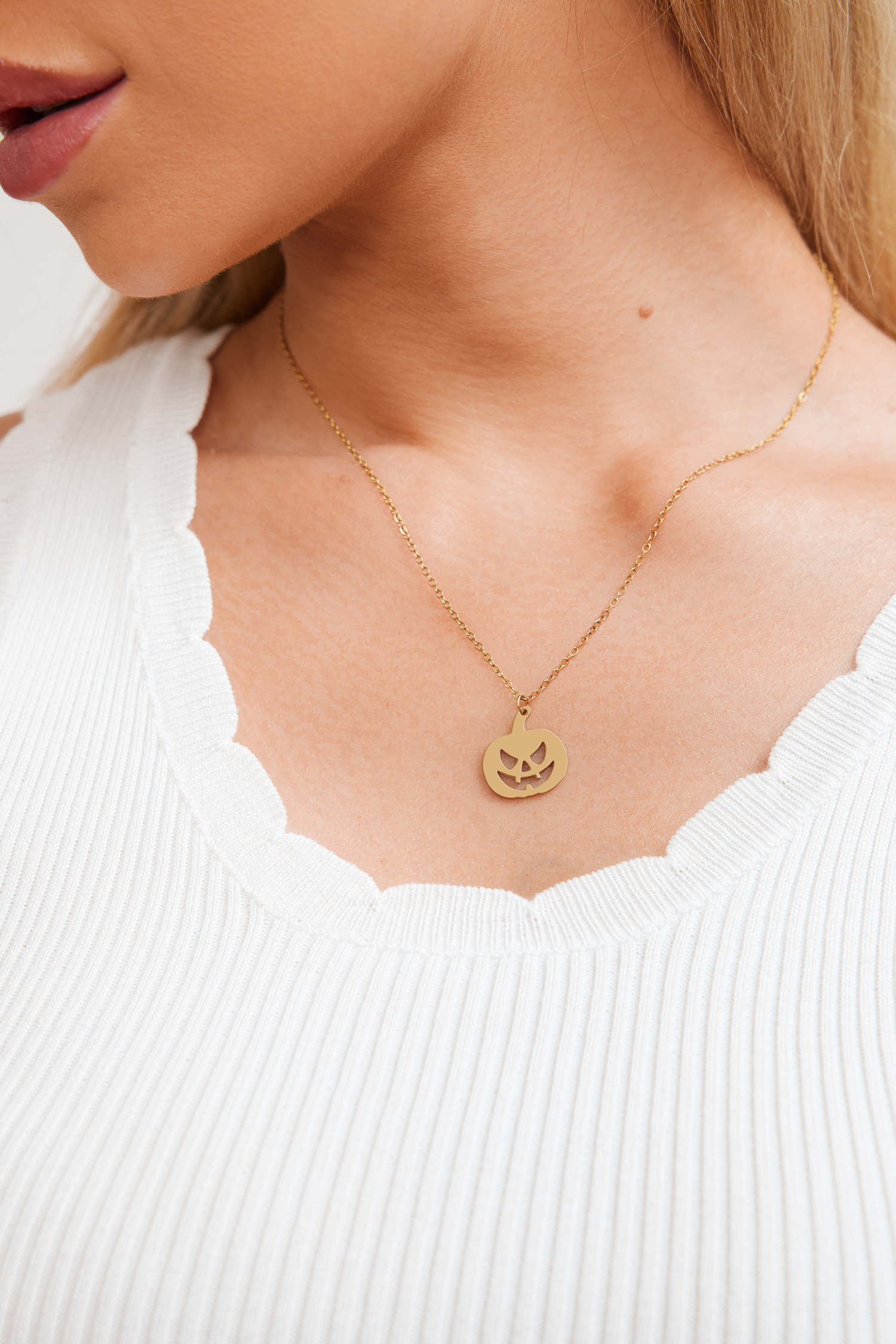 Collana color oro Twilight Lantern