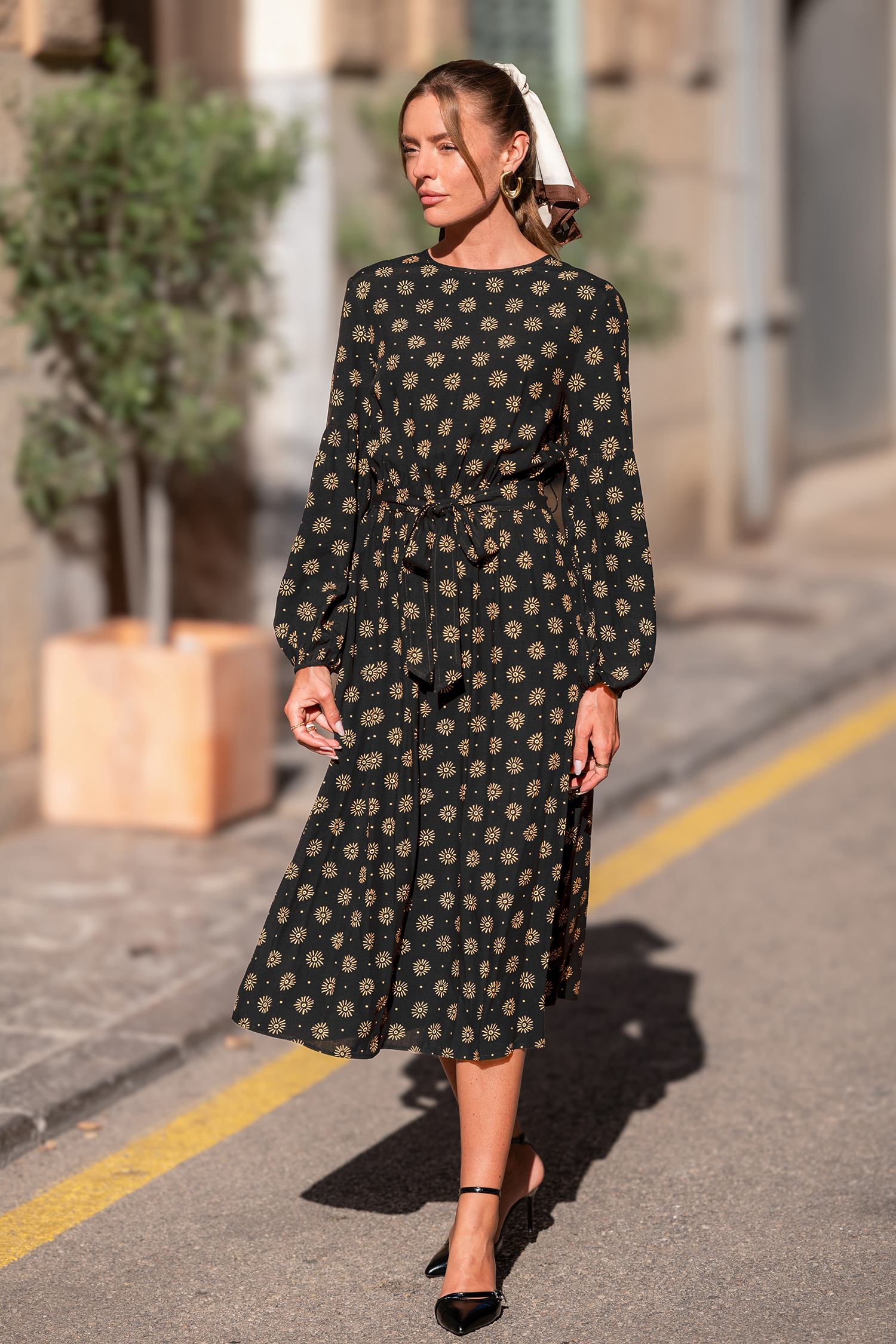 Cupshe Radiate Joy Floral Maxi Dress