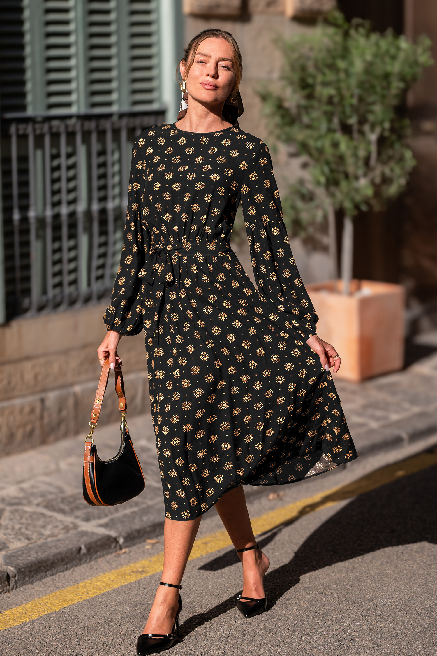 Cupshe Radiate Joy Floral Maxi Dress